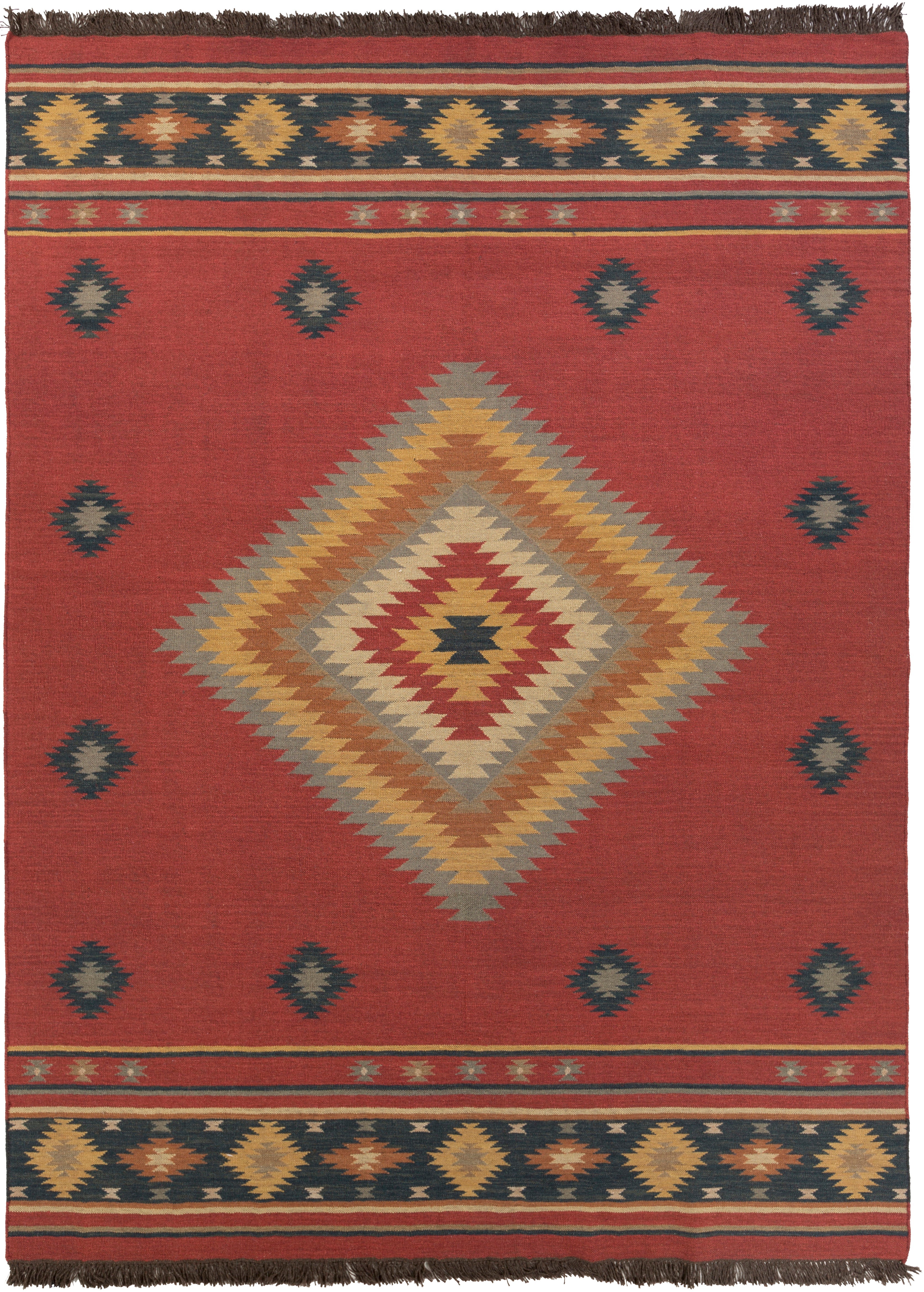 Surya Jewel Tone JT-1033 Dark Blue Area Rug by LIVABLISS
