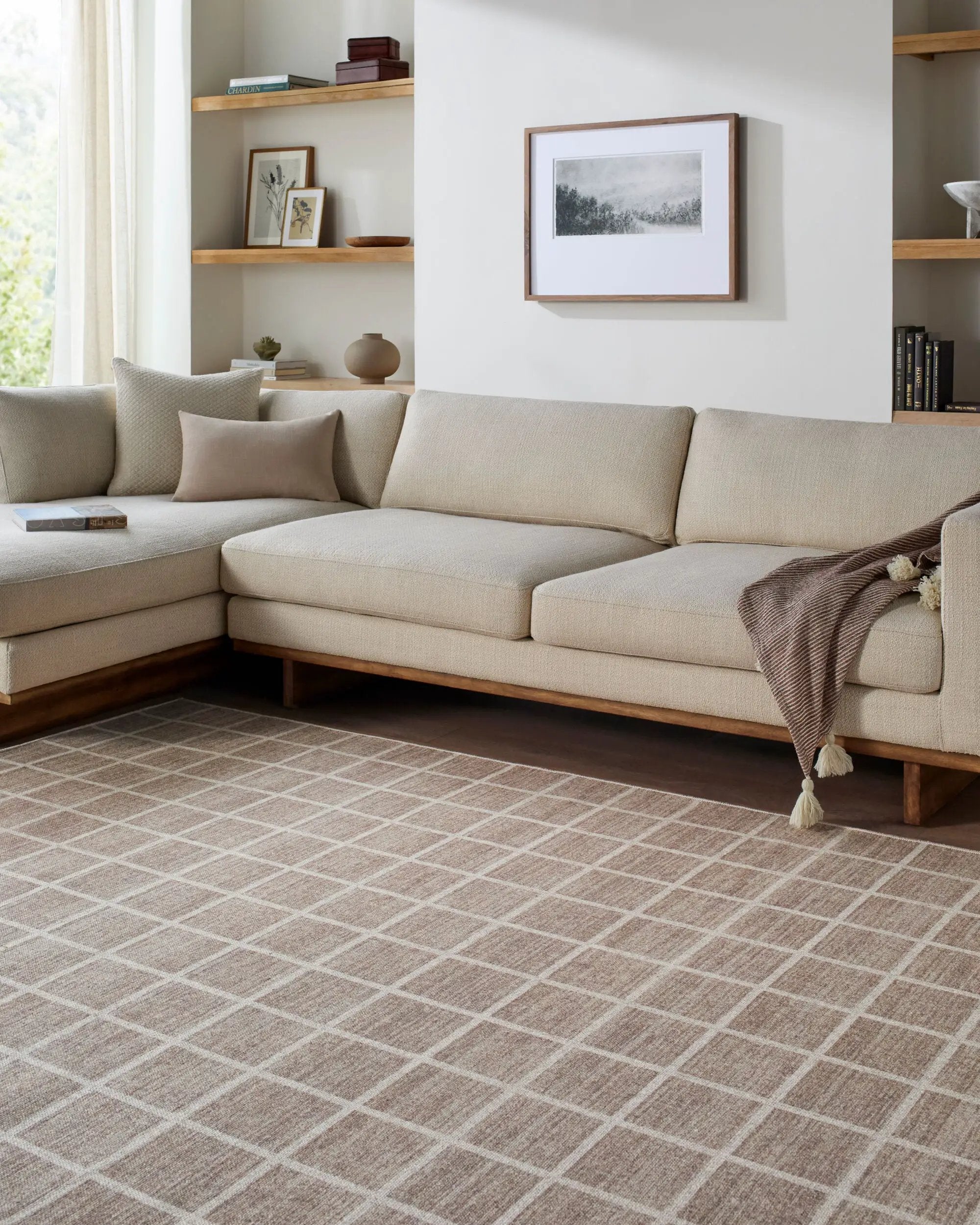 Judie JUD-2300 Beige Area Rug by LIVABLISS