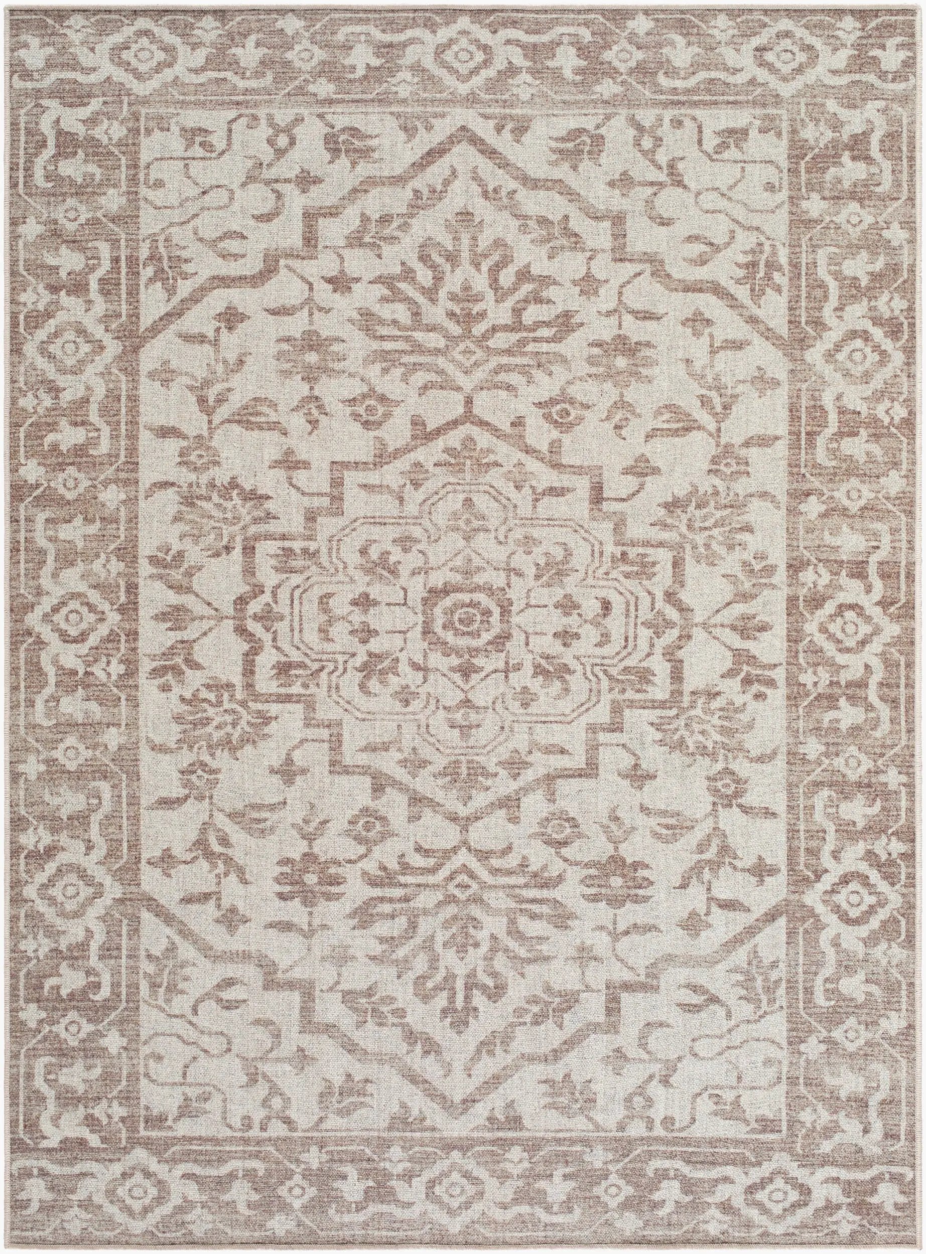 Judie JUD-2304 Beige Area Rug by LIVABLISS
