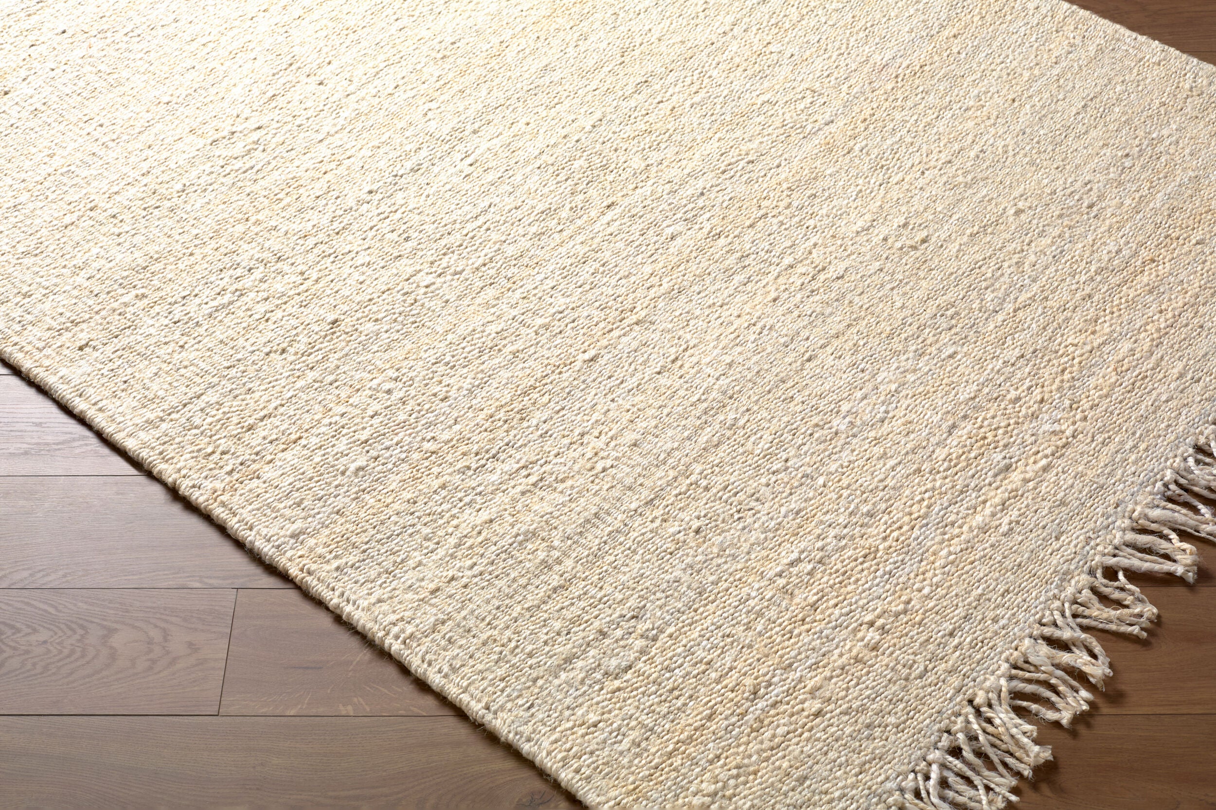 Surya Jute Bleach Ivory Area Rug by LIVABLISS