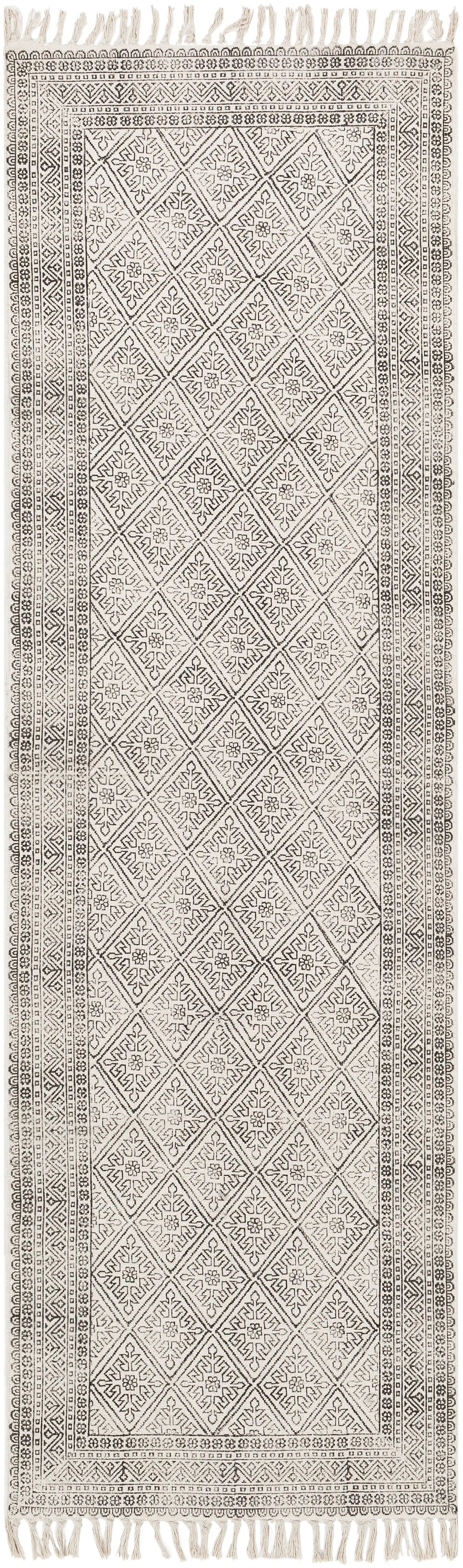 July JUY-2300 Black Area Rug by LIVABLISS