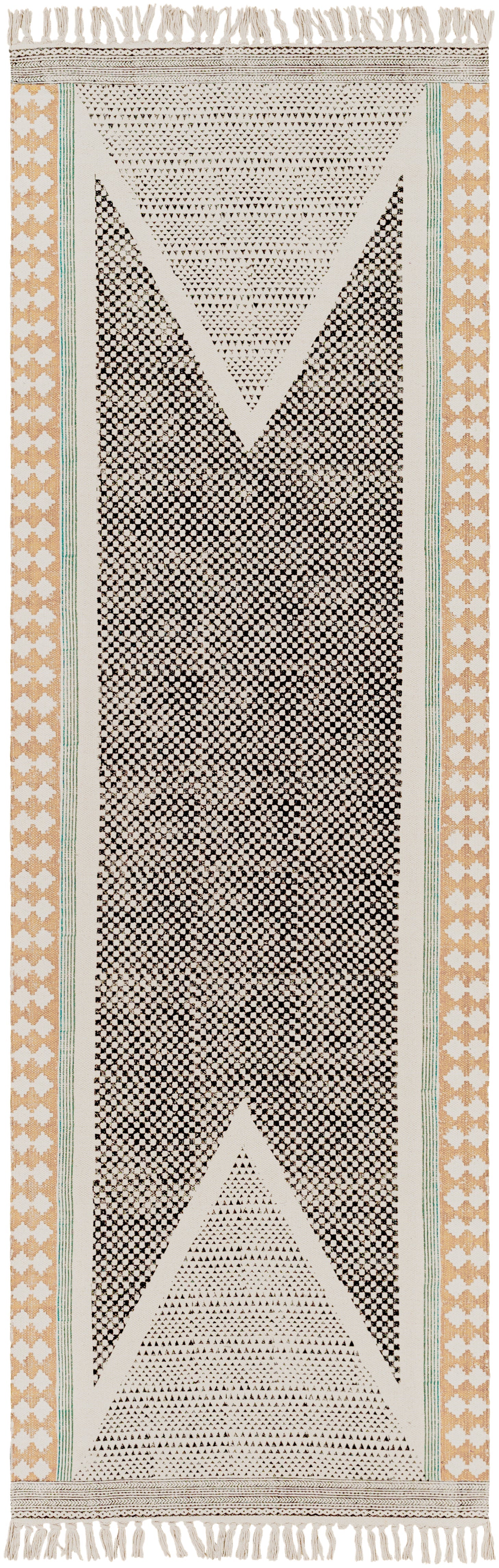 Surya July JUY-2306 Black Area Rug by LIVABLISS