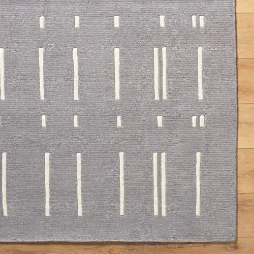 Rossi JWRS-2301 Slate-Gray Area Rug by LIVABLISS