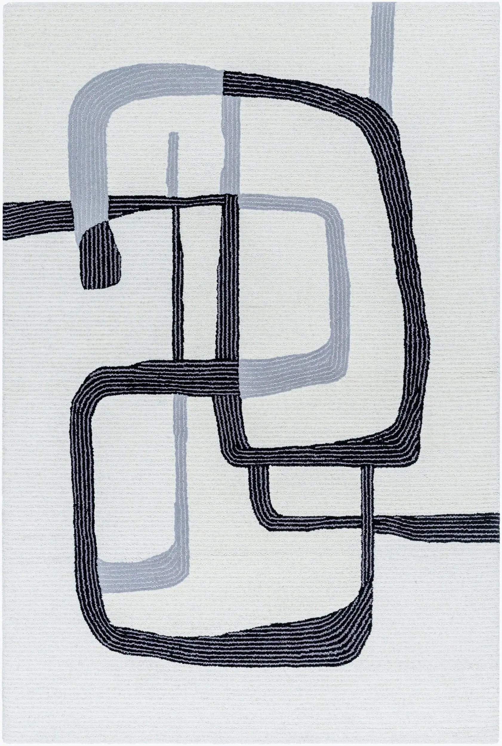 Rossi JWRS-2306 Ivory Area Rug by LIVABLISS
