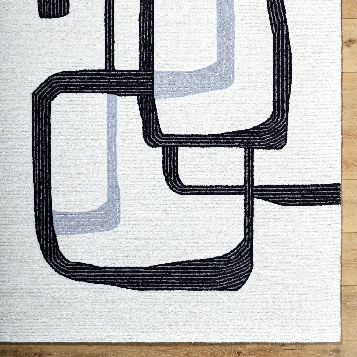 Rossi JWRS-2306 Ivory Area Rug by LIVABLISS