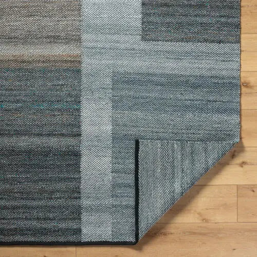 Jocelyn JYN-2302 Slate-Blue Area Rug by LIVABLISS