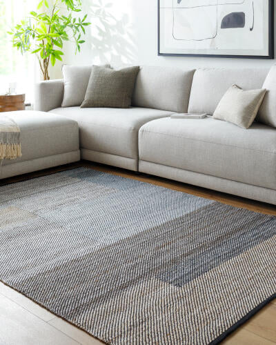 Surya Jocelyn JYN-2303 Slate Blue Area Rug by LIVABLISS
