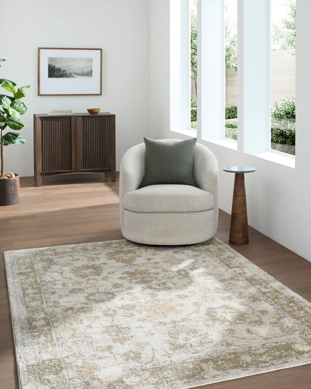 LIVABLISS Jazz JZZ-2301 Off-White Area Rug