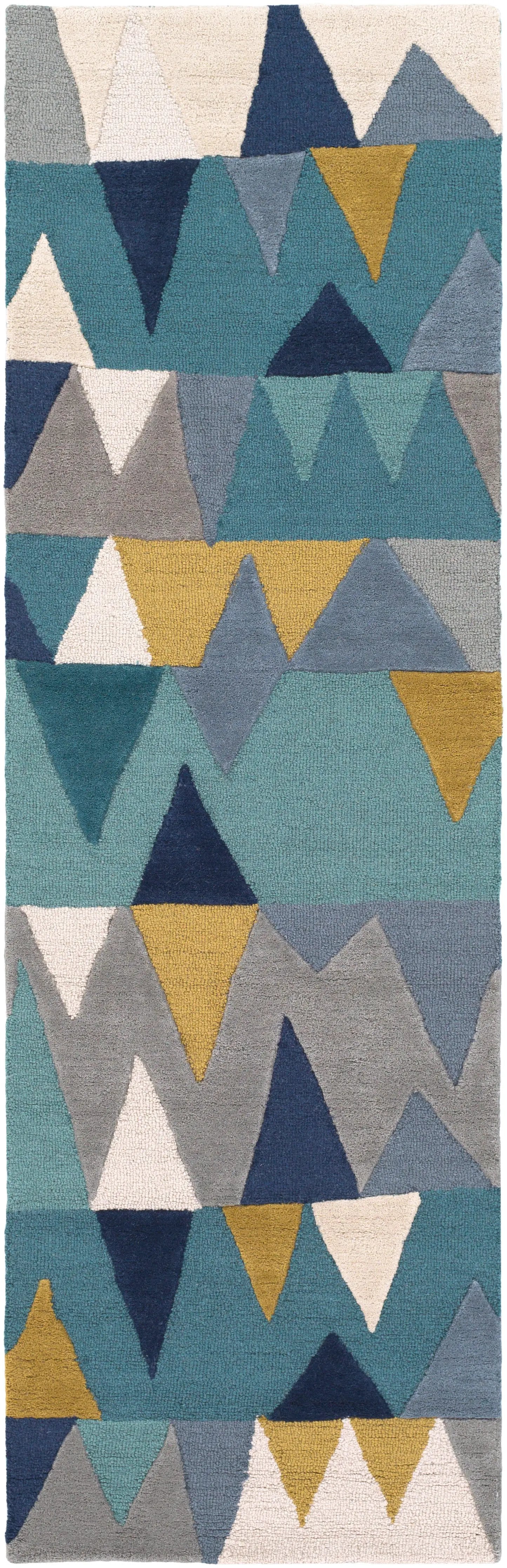 Kennedy KDY-3012 Blue Area Rug by LIVABLISS