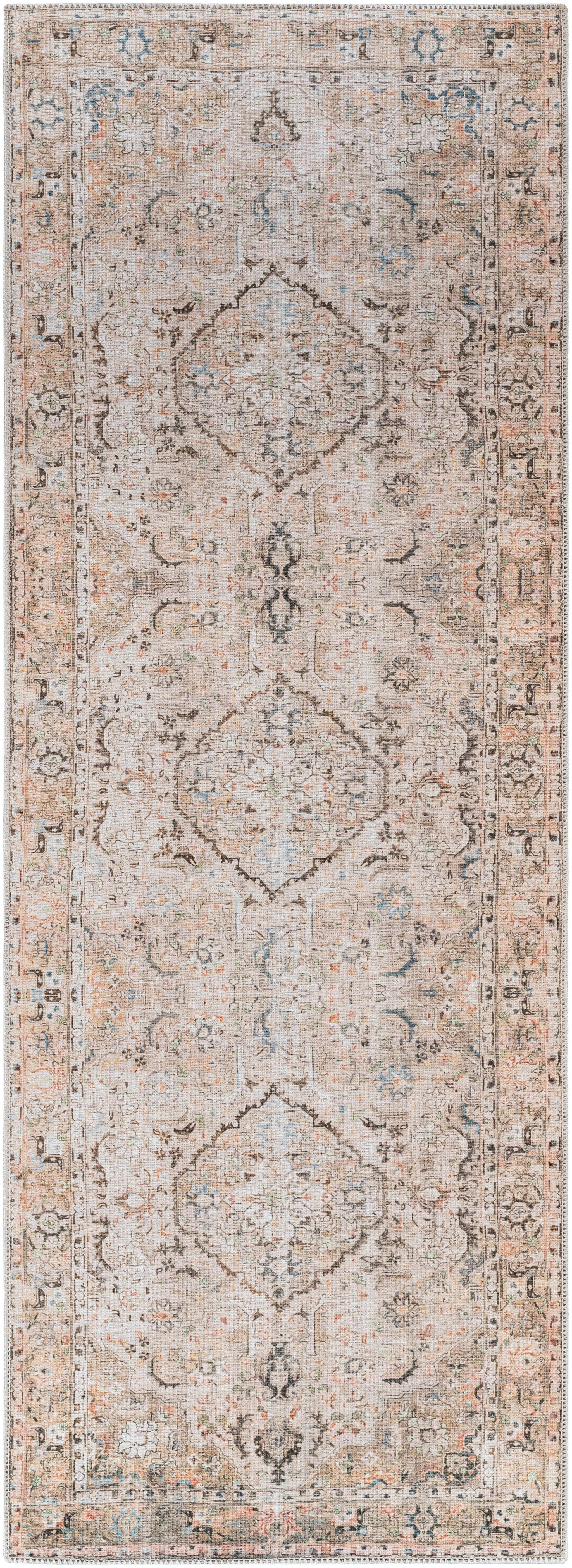 Kemer KMR-2306 Grass-Green Area Rug by LIVABLISS