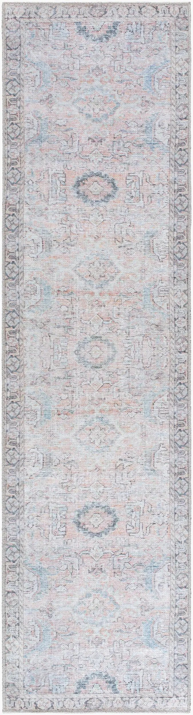 Kemer KMR-2312 Tan Area Rug by LIVABLISS