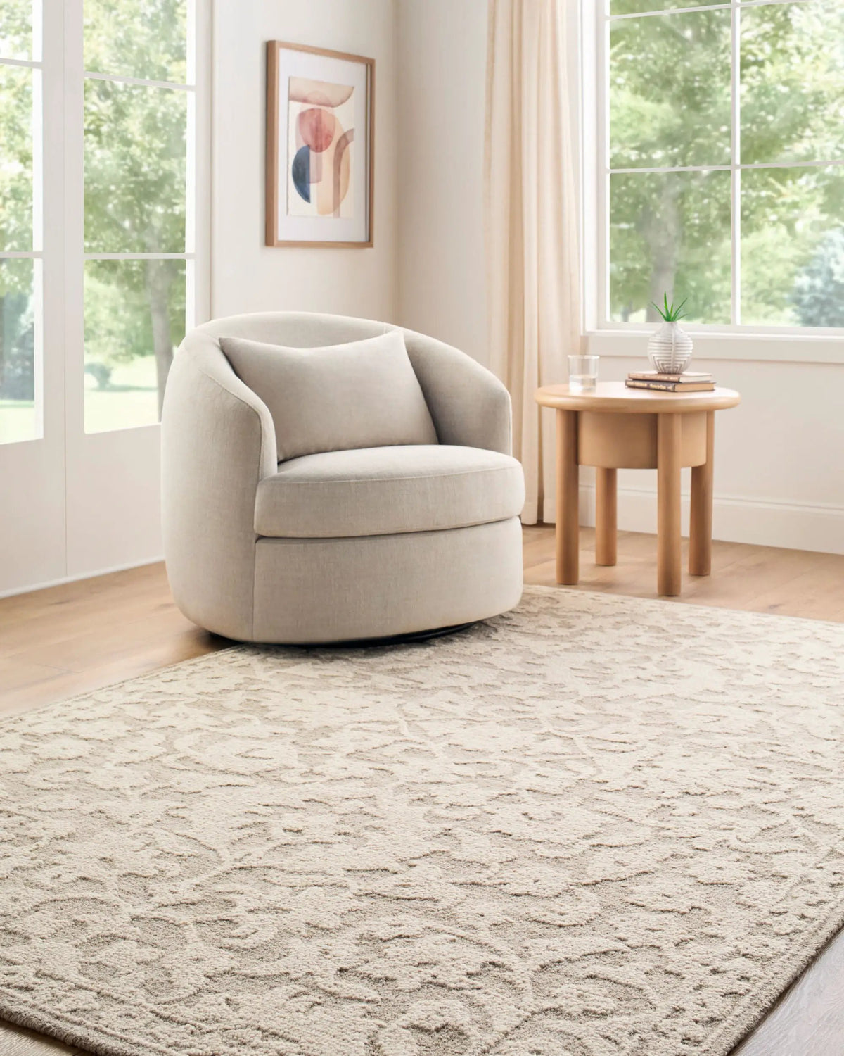 LIVABLISS Konya KON-2301 Beige Area Rug