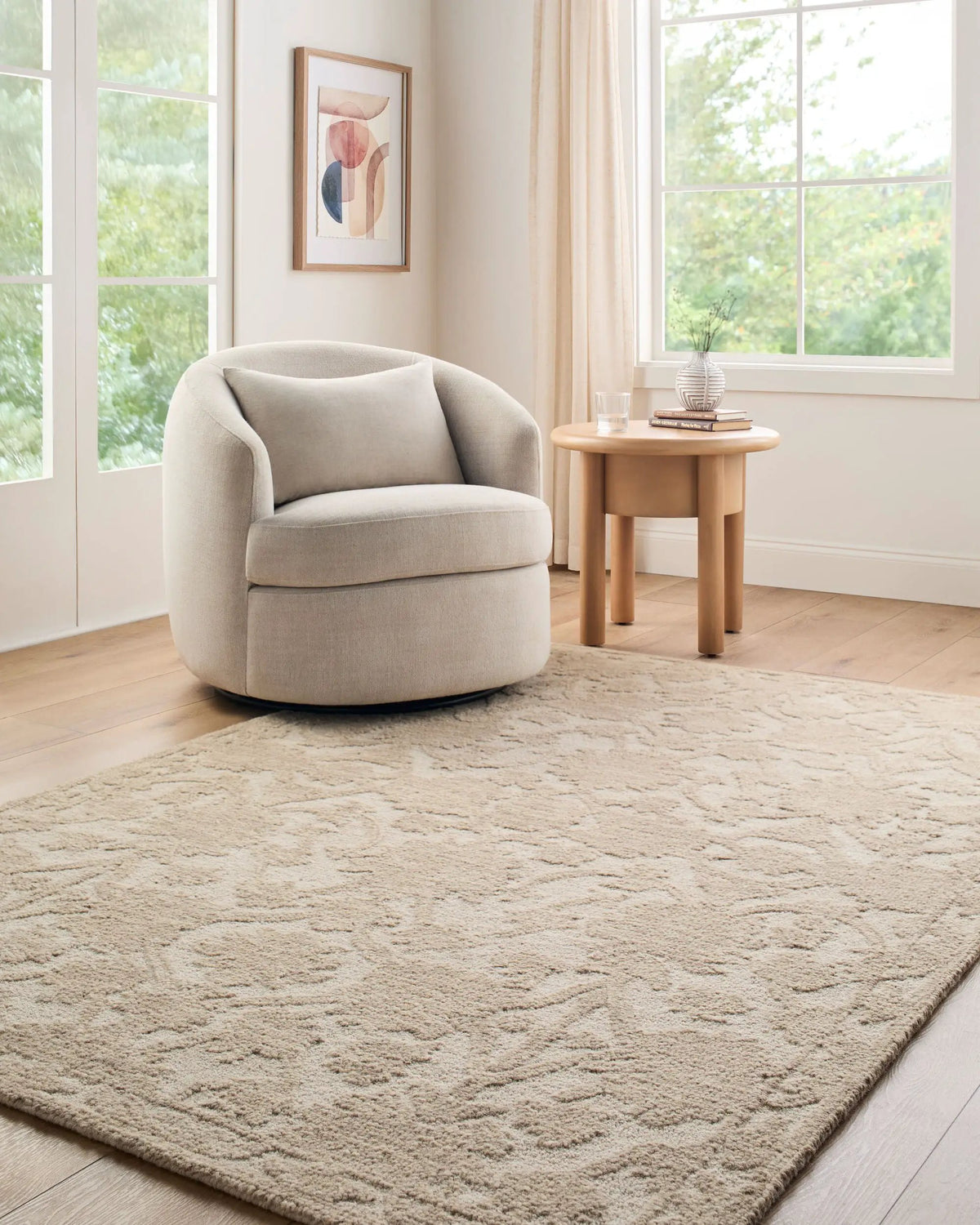 LIVABLISS Konya KON-2305 Beige Area Rug
