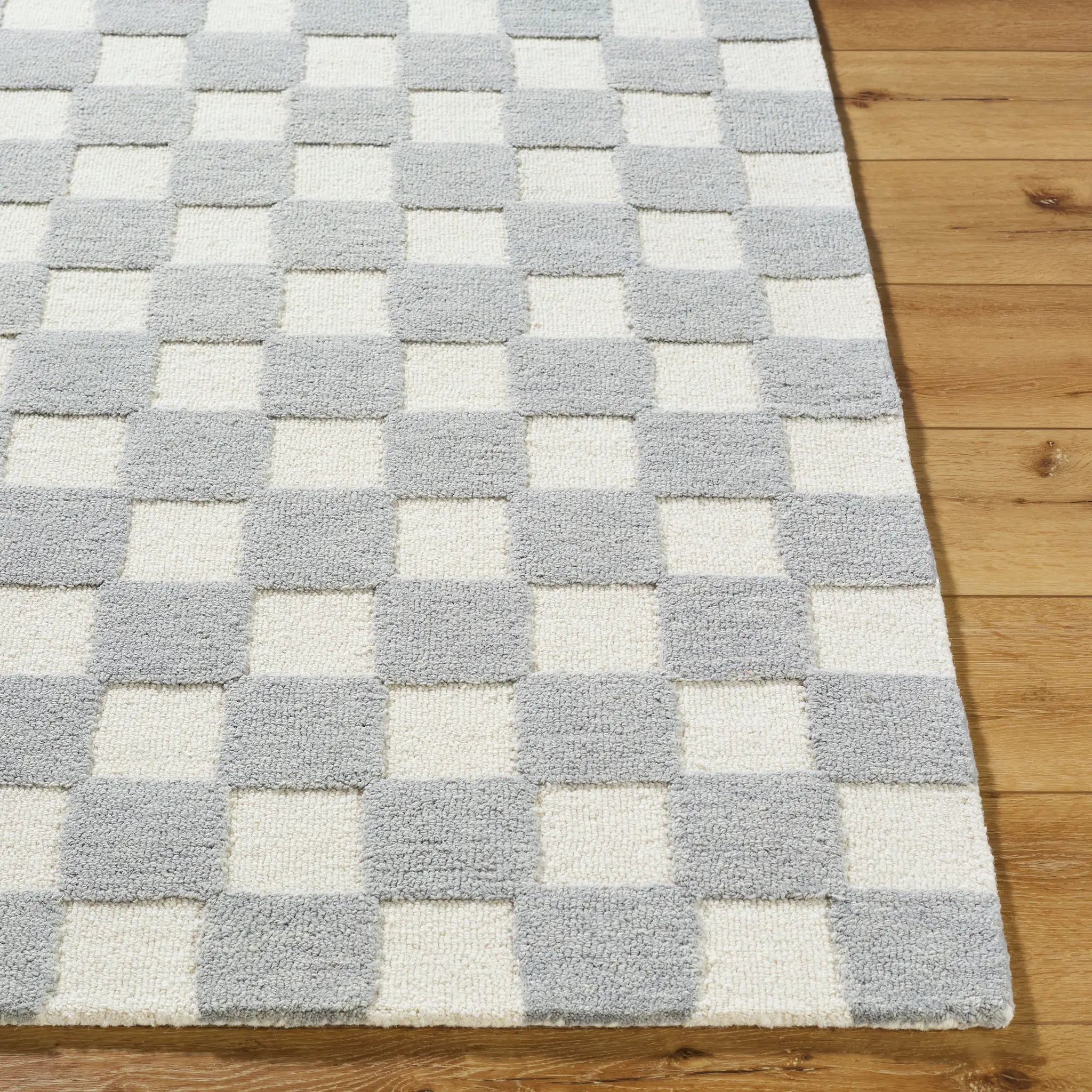 Klopp KPP-2300 Pewter Area Rug by LIVABLISS