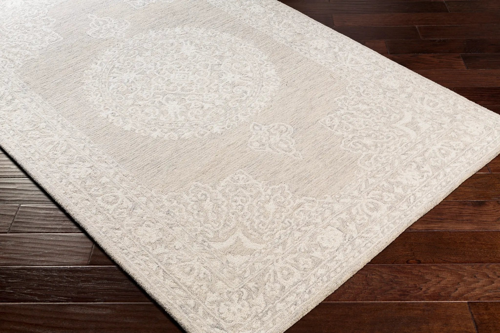 Kayseri KSR-2313 Light-Beige Area Rug by LIVABLISS