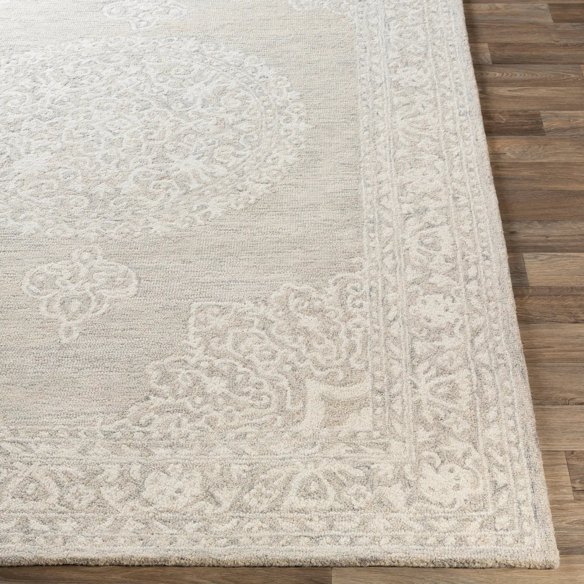 Kayseri KSR-2313 Light-Beige Area Rug by LIVABLISS
