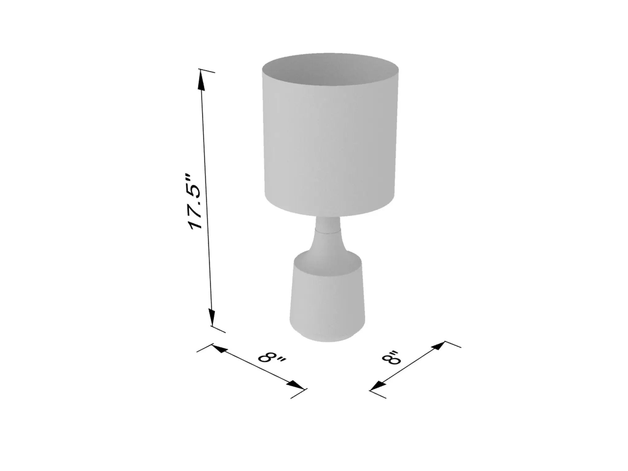 Kent KTLP-007 Accent Table Lamp by LIVABLISS