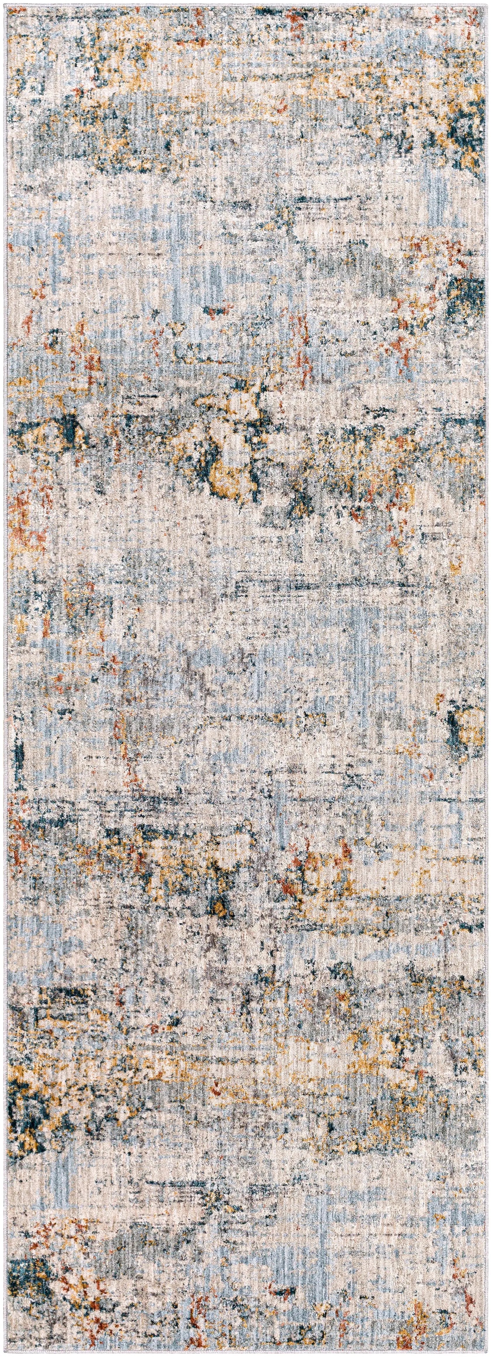 Laila LAA-2300 Pale-Blue Area Rug by LIVABLISS