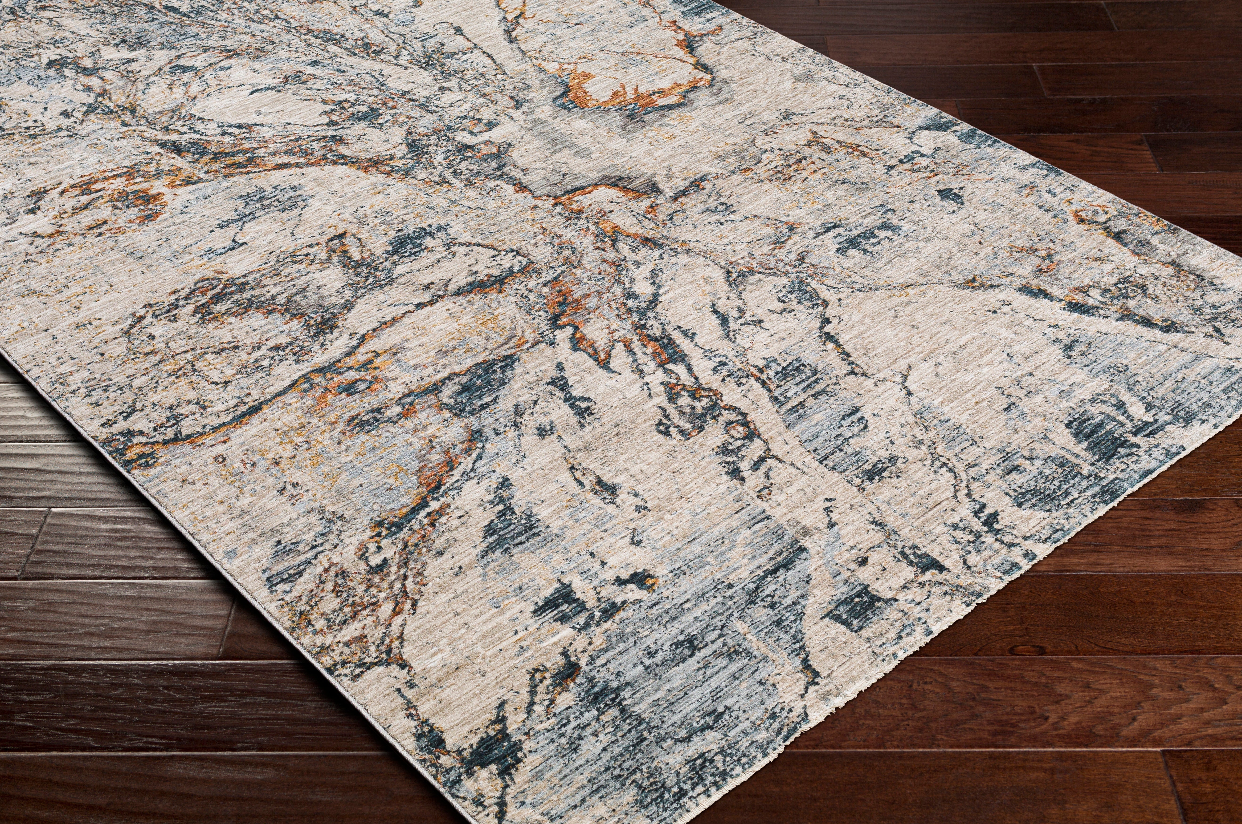 Surya Laila LAA-2316 Teal Area Rug by LIVABLISS