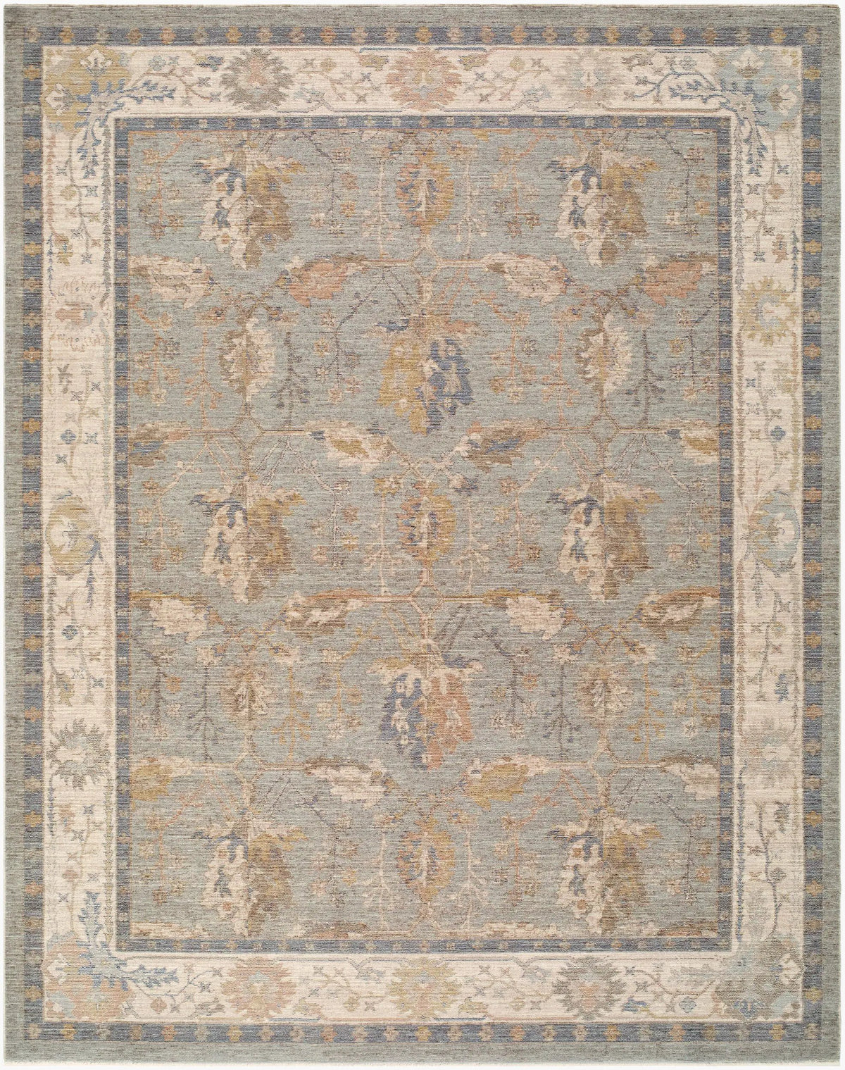 LIVABLISS Ladik LDK-2307 Pale-Blue Area Rug