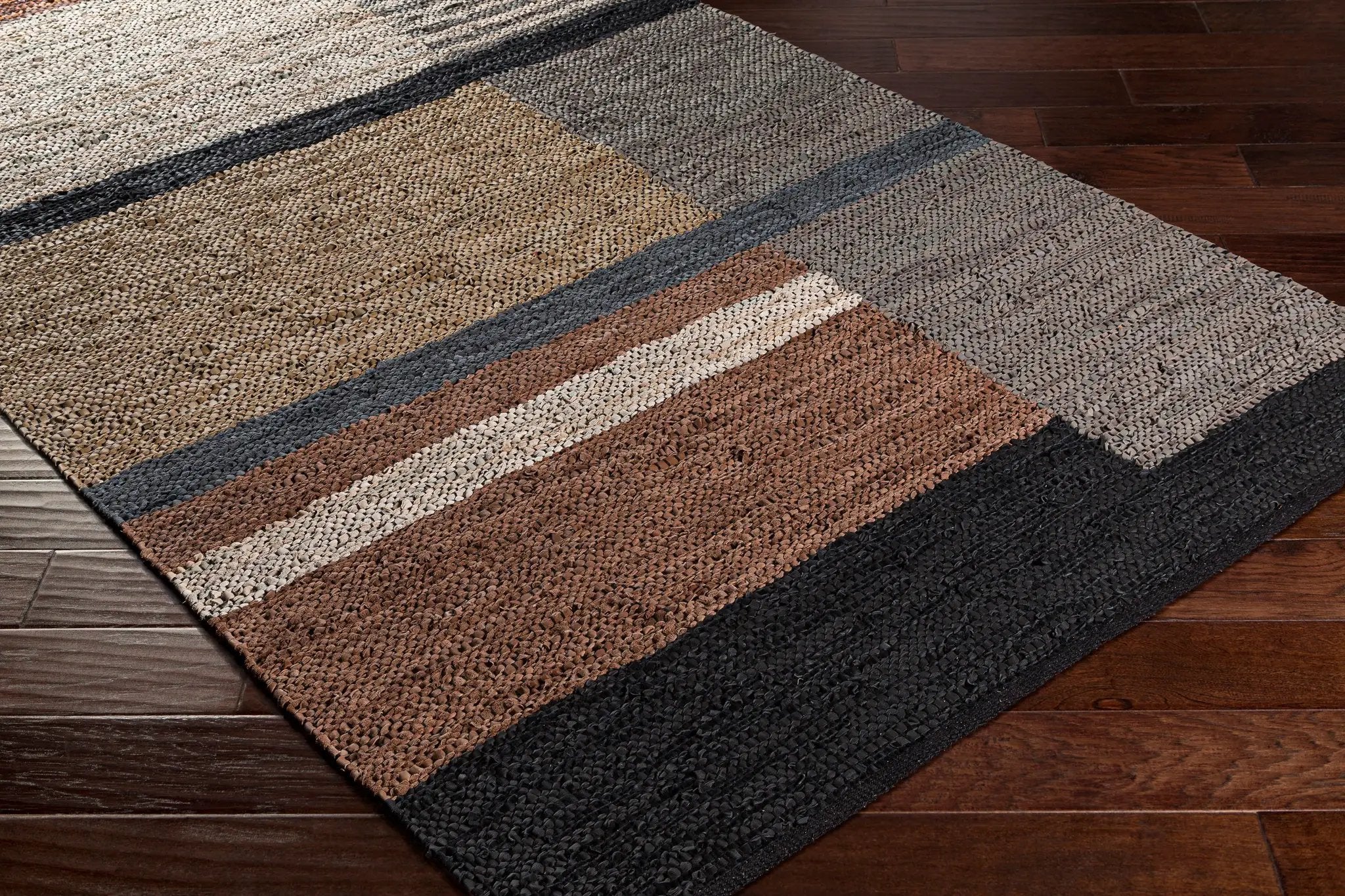Lexington LEX-2300 Brown Area Rug by LIVABLISS