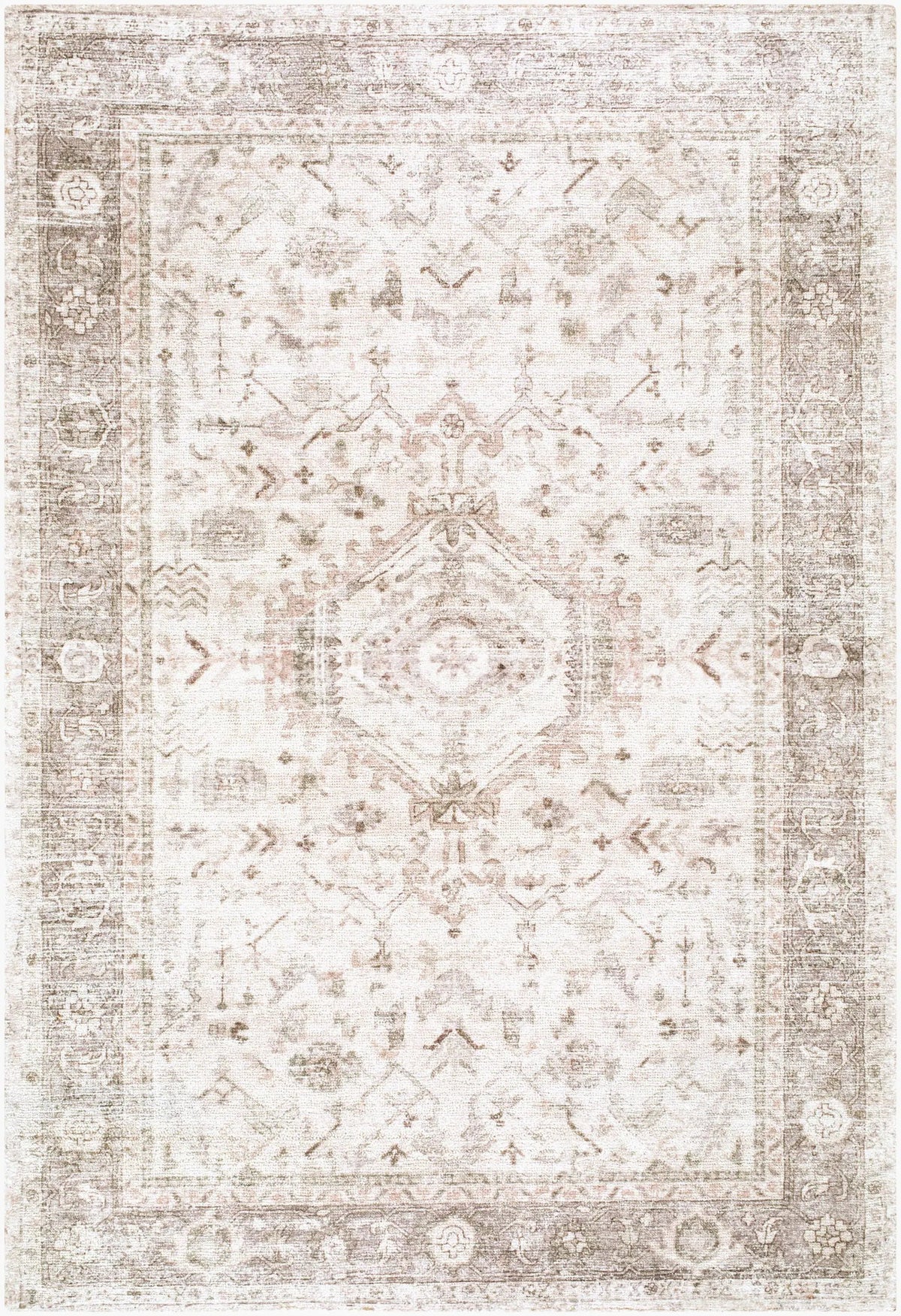 Livabliss x Lauren Liess Hearth LLHT-2302 Ivory Area Rug