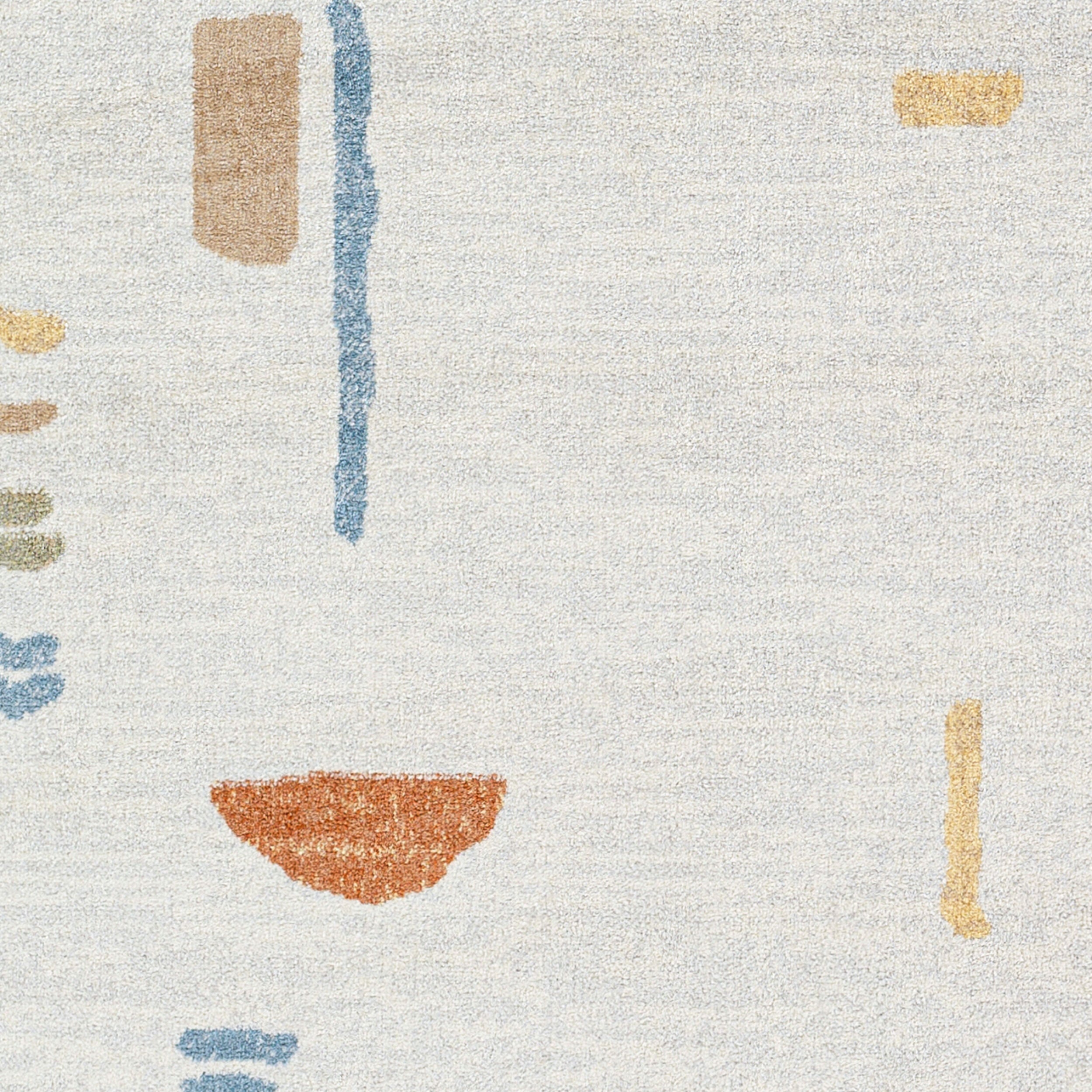 Surya Lillian LLL-2313 Oatmeal Machine Washable Area Rug by LIVABLISS