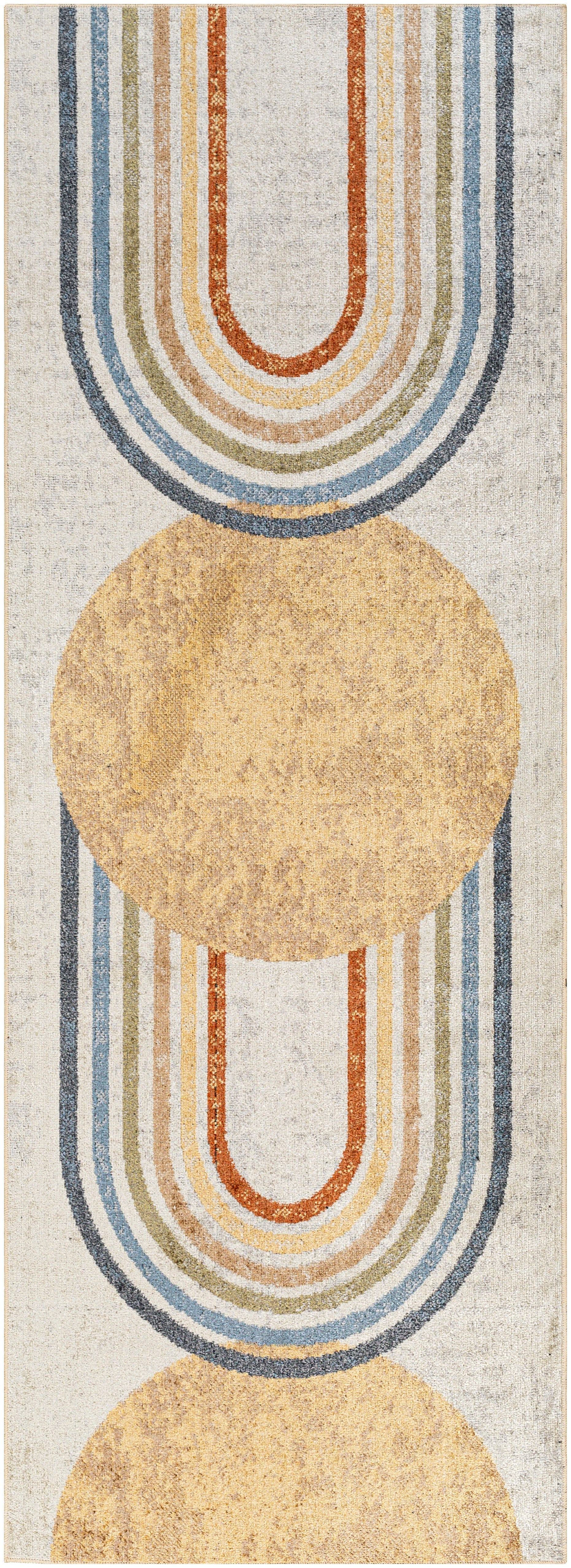 Lillian LLL-2314 Oatmeal Area Rug by LIVABLISS