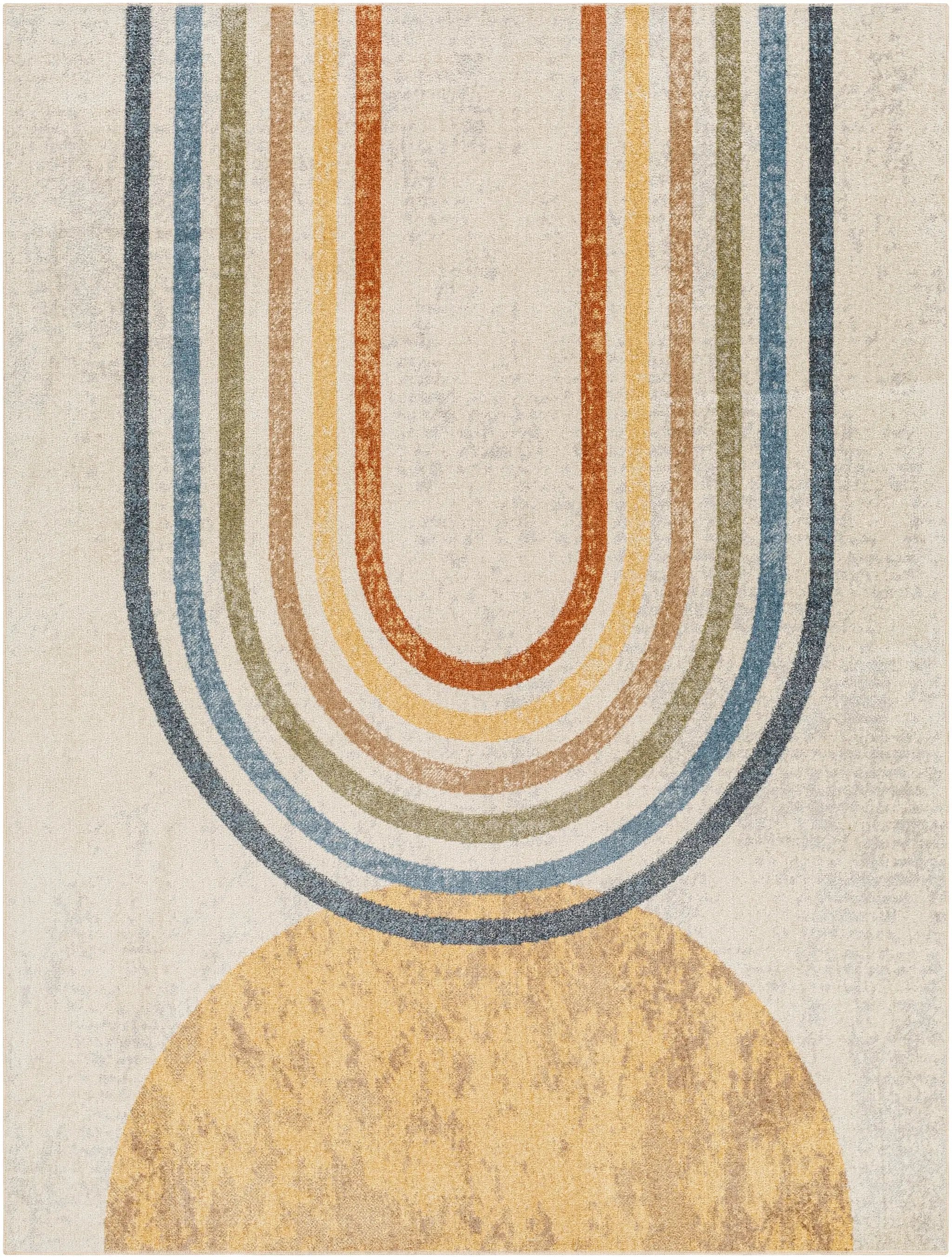 Lillian LLL-2314 Oatmeal Area Rug by LIVABLISS