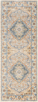 Surya Lillian LLL-2318 Oatmeal Machine Washable Area Rug by LIVABLISS