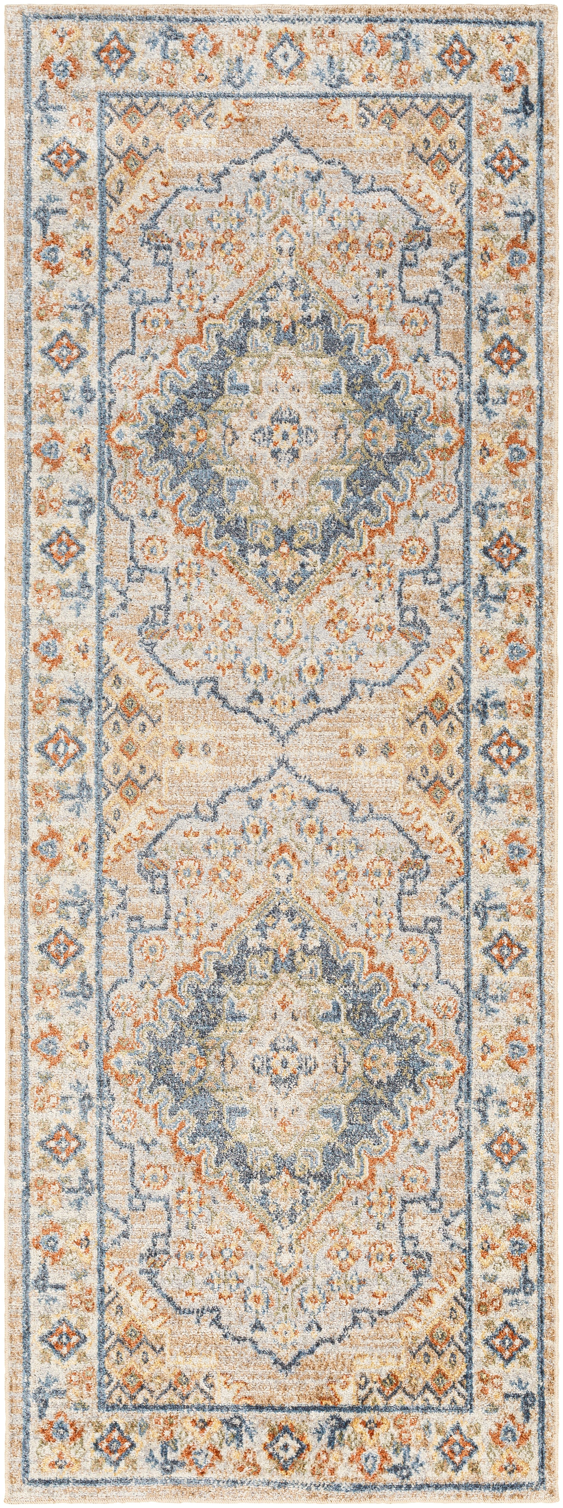 Lillian LLL-2318 Oatmeal Area Rug by LIVABLISS