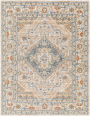 Surya Lillian LLL-2318 Oatmeal Machine Washable Area Rug by LIVABLISS