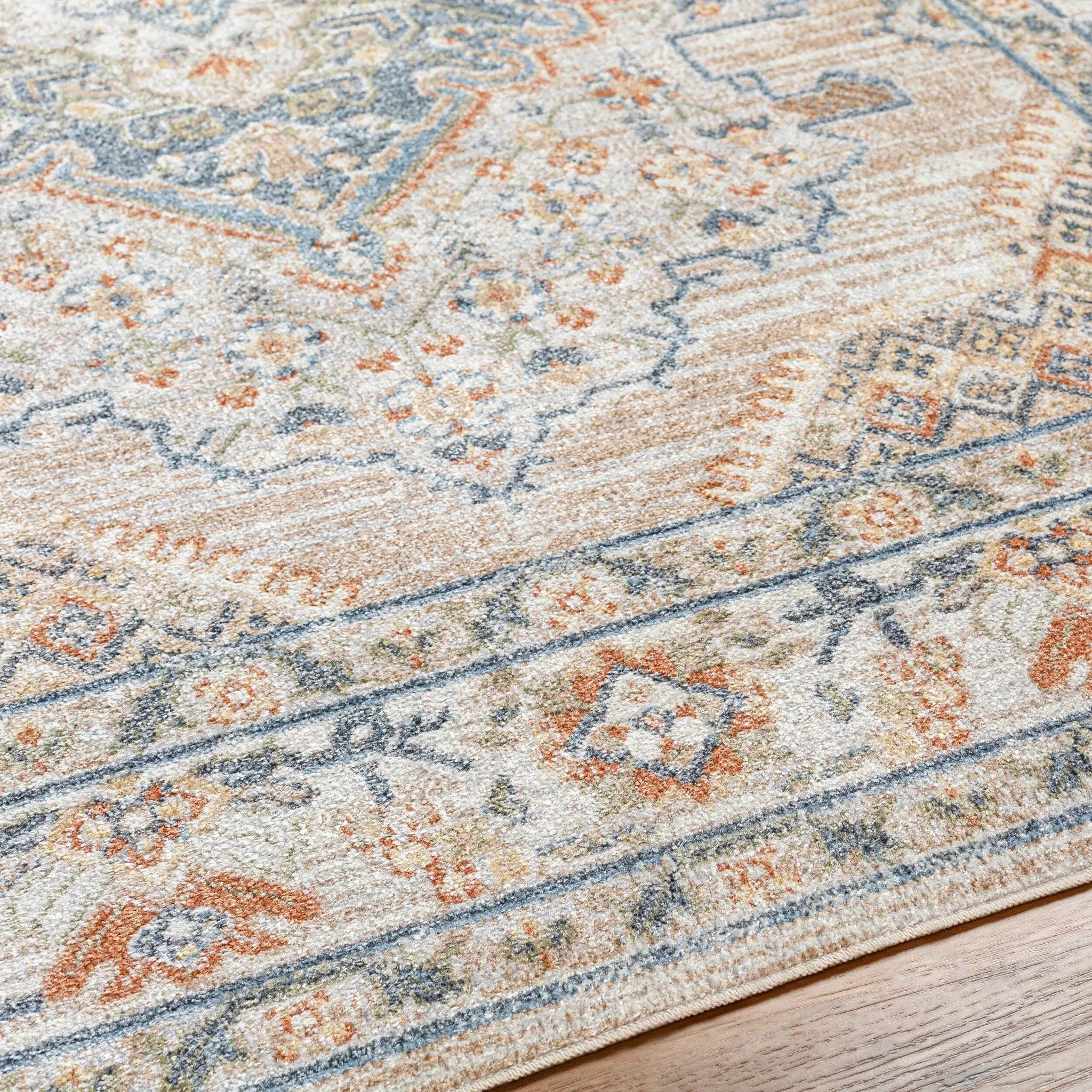 Lillian LLL-2318 Oatmeal Area Rug by LIVABLISS