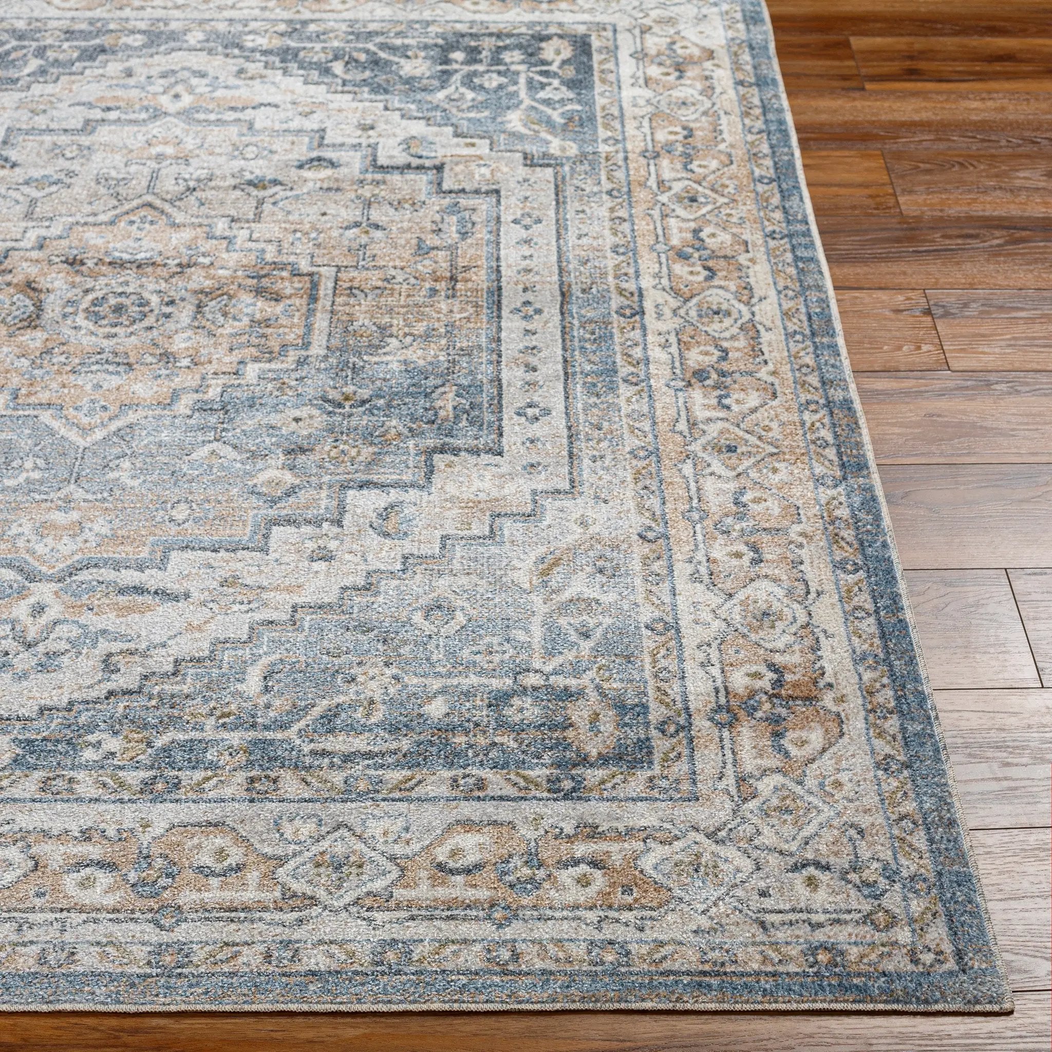 Lillian LLL-2323 Oatmeal Area Rug by LIVABLISS