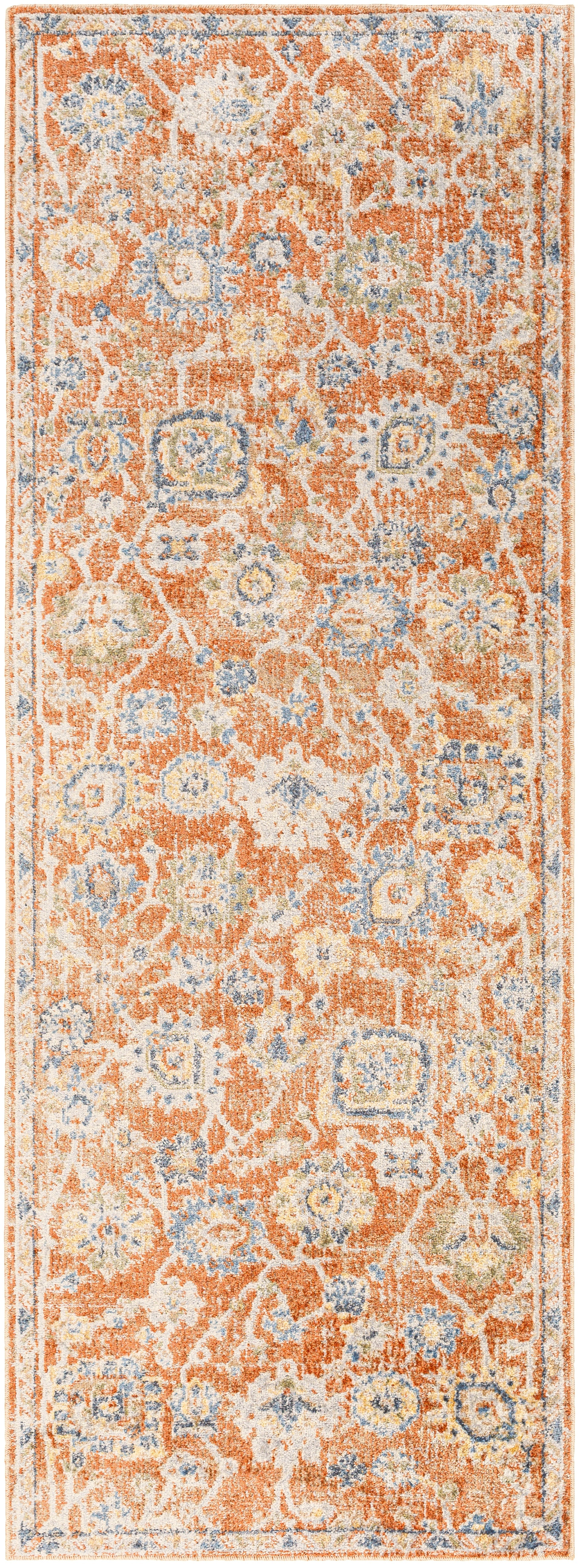 Surya Lillian LLL-2326 Black Machine Washable Area Rug by LIVABLISS