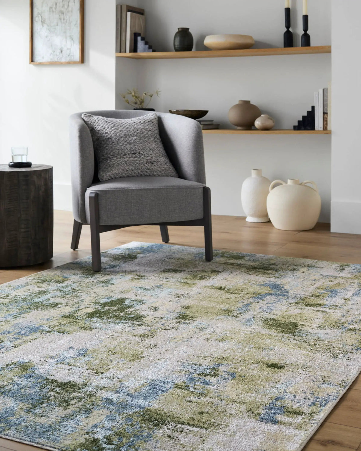 LIVABLISS Lillian LLL-2358 Dark-Green Area Rug