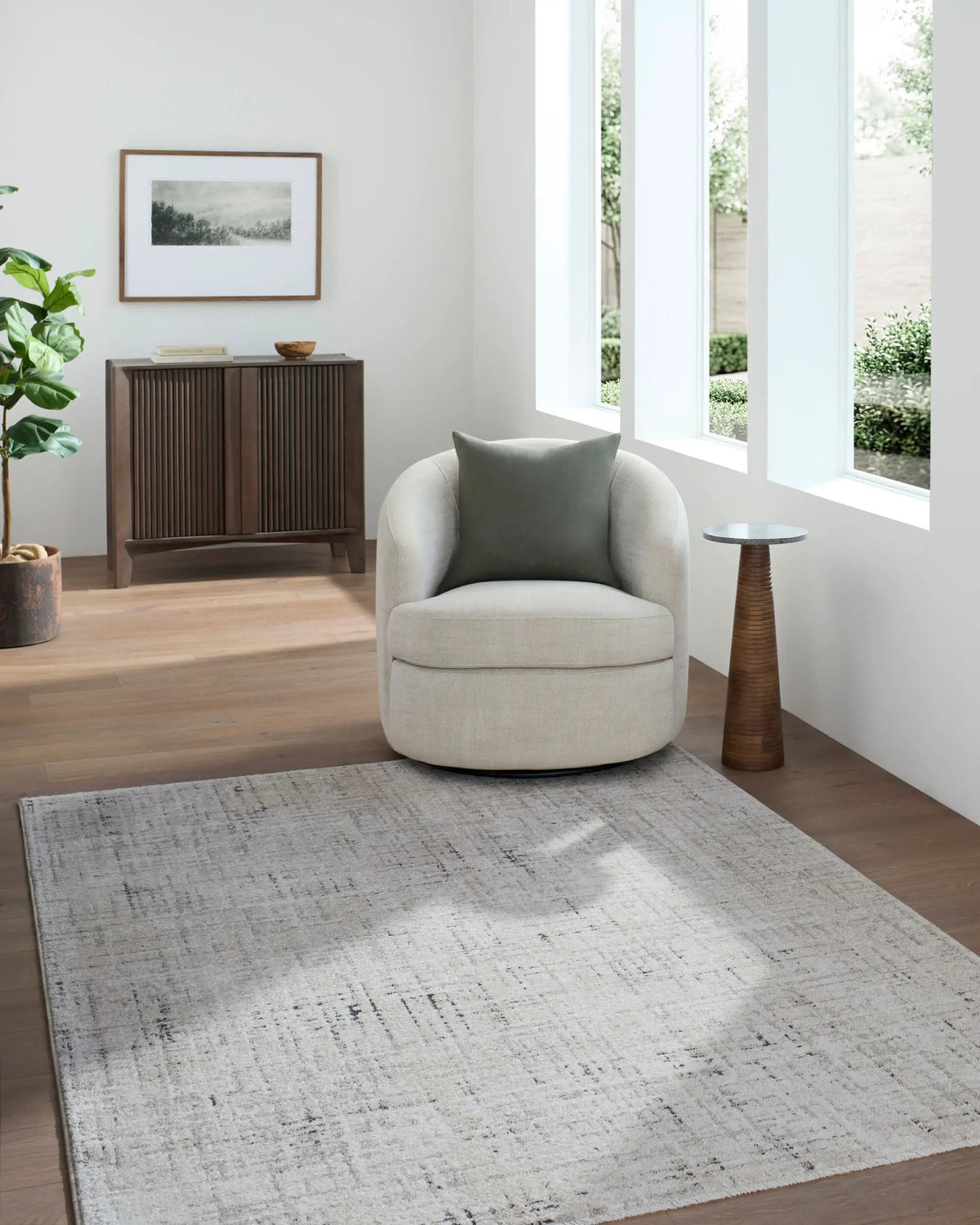 LIVABLISS Lausanne LNN-2303 Ivory Area Rug