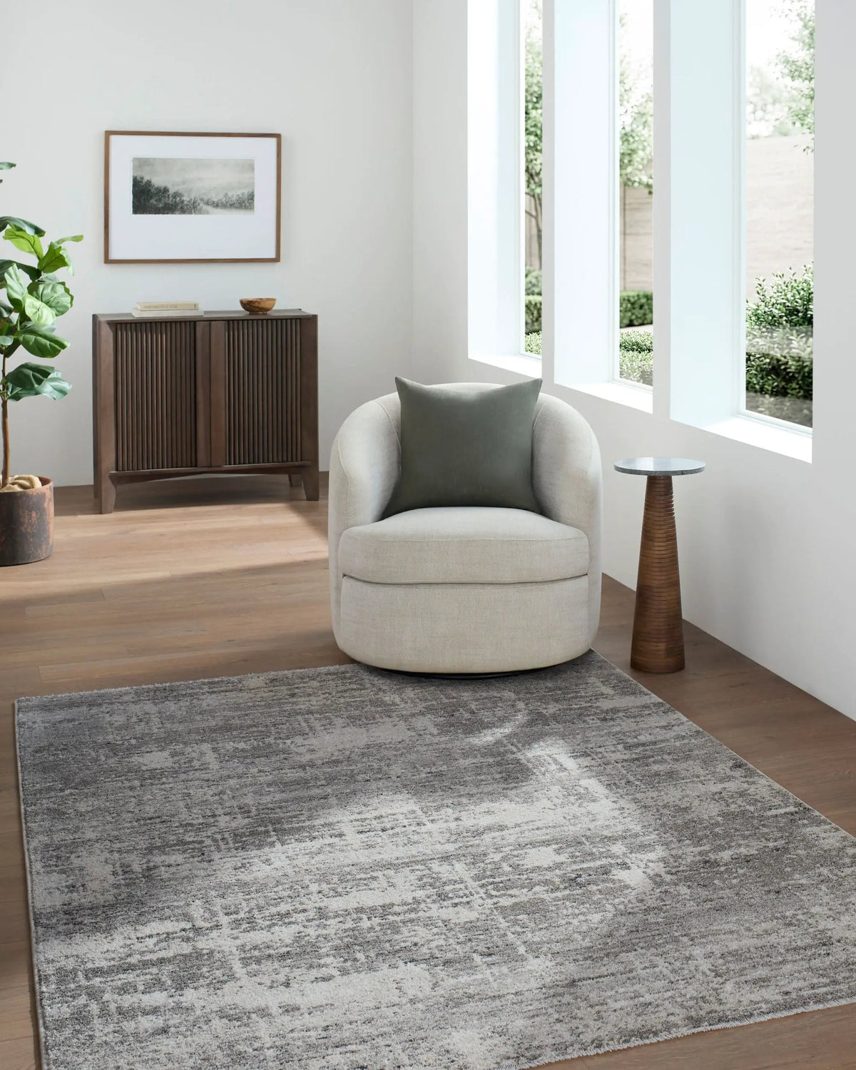 LIVABLISS Lausanne LNN-2305 Light-Brown Area Rug