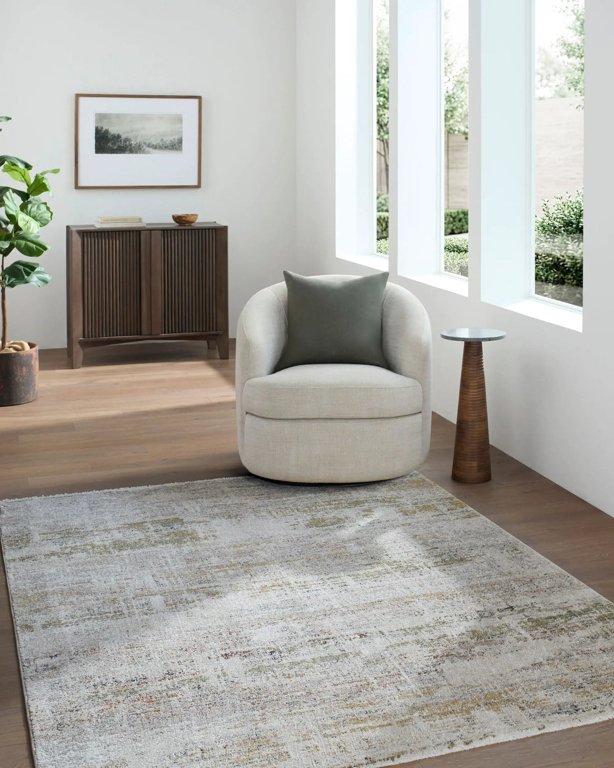 LIVABLISS Lausanne LNN-2306 Ivory Area Rug