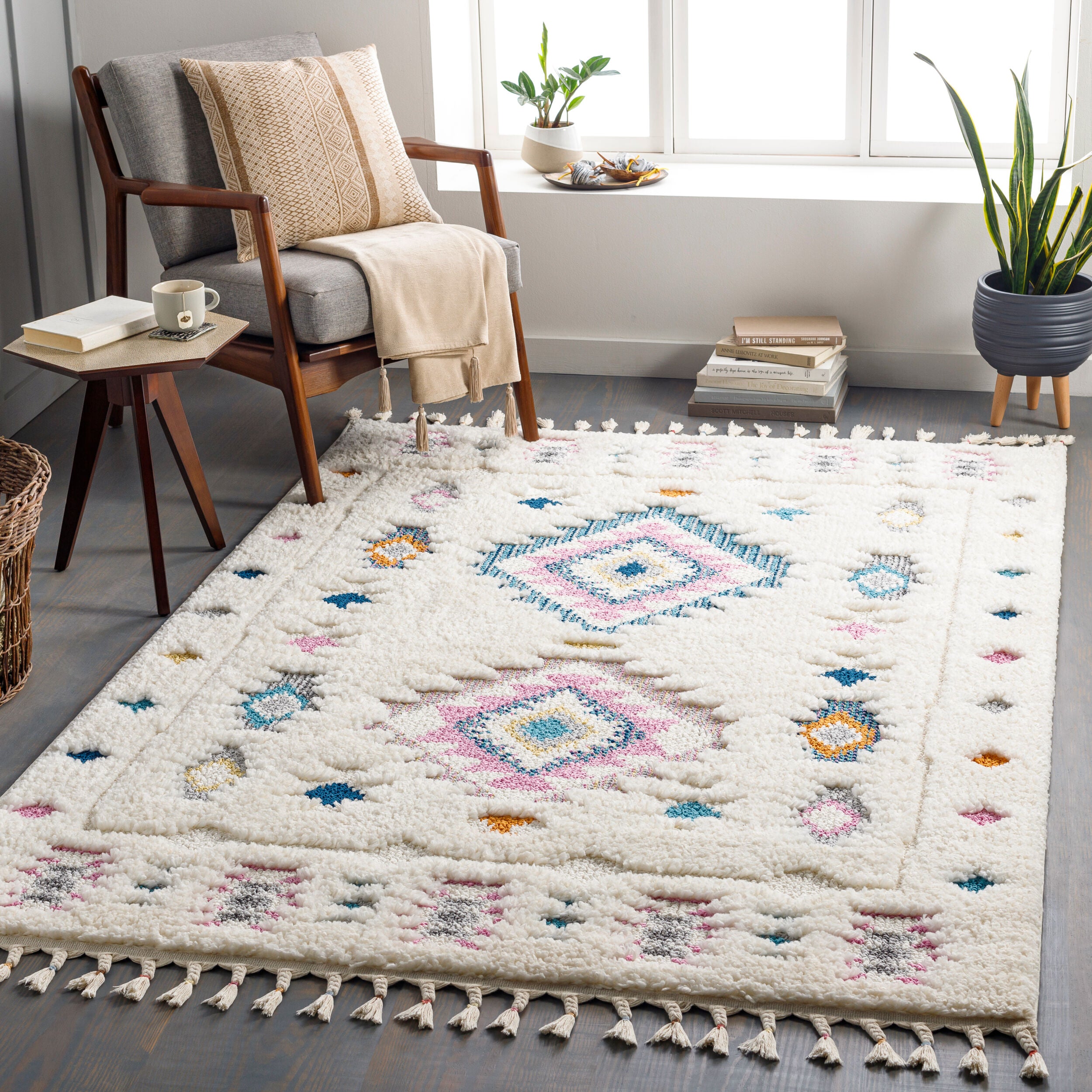 Surya Lofty LOF-2300 Blue Area Rug by LIVABLISS