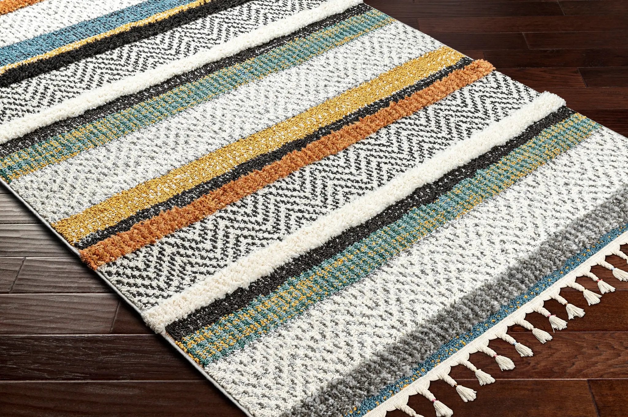 Lofty LOF-2304 Off-White Area Rug by LIVABLISS