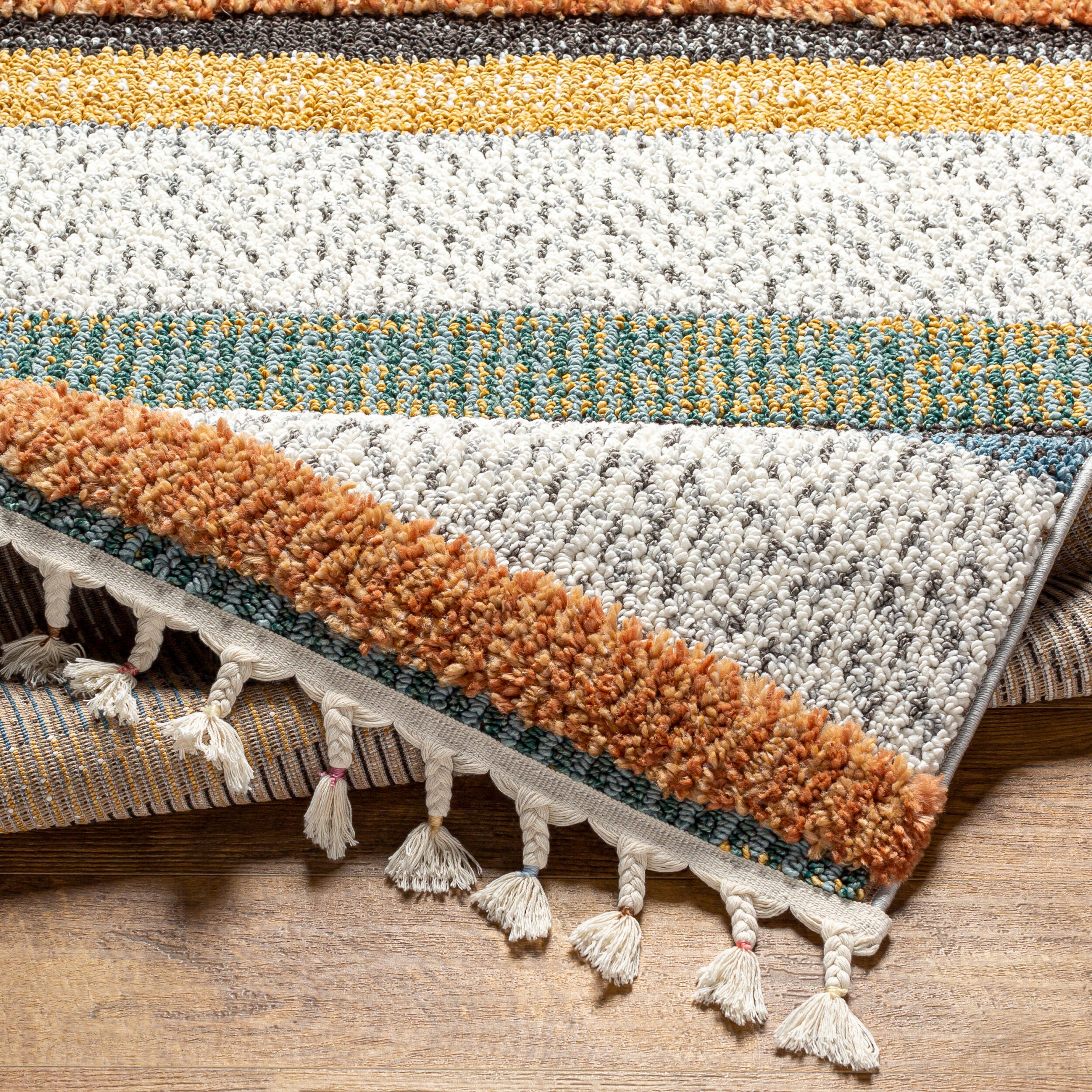 Surya Lofty LOF-2304 Off-White Area Rug by LIVABLISS