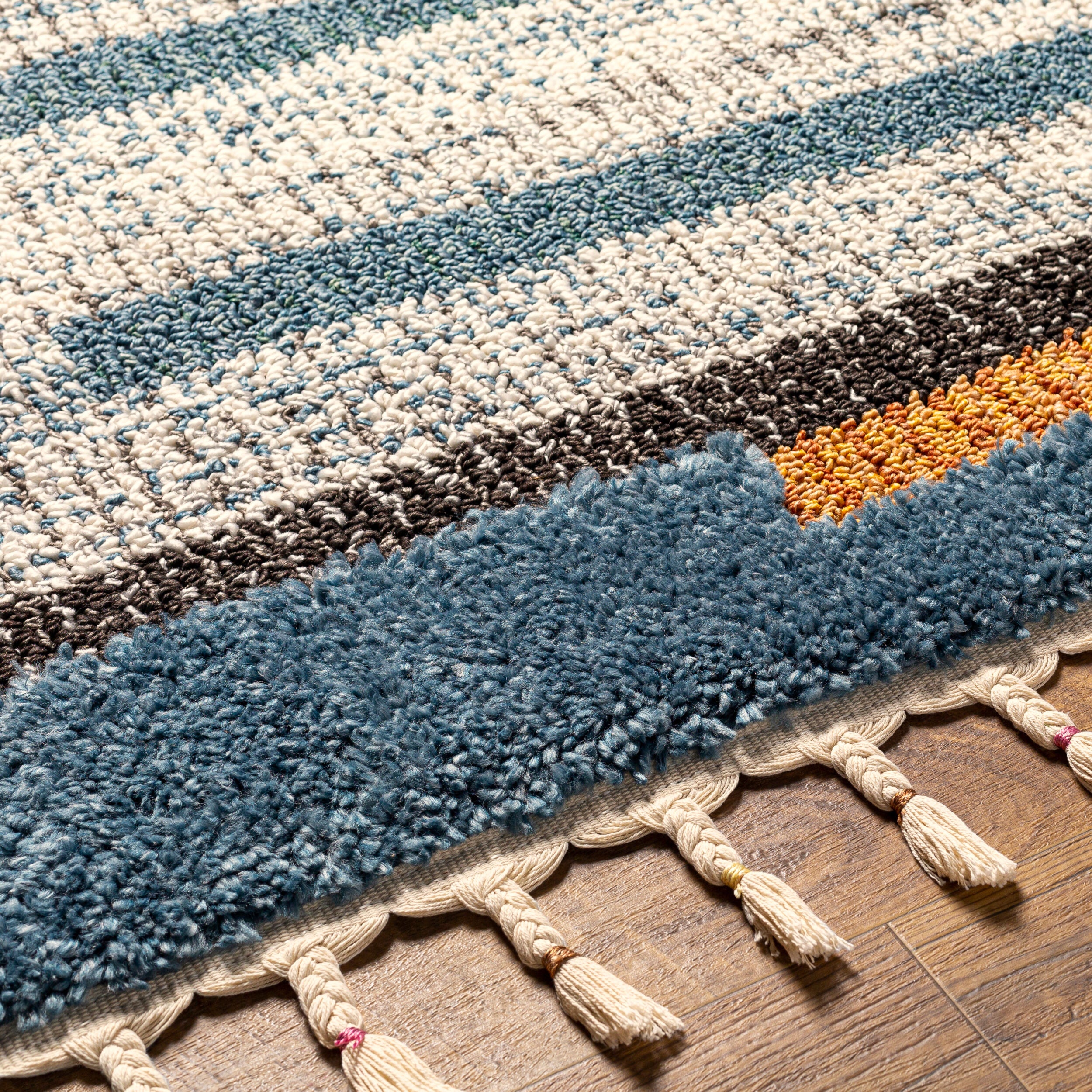 Surya Lofty LOF-2305 Blue Area Rug by LIVABLISS