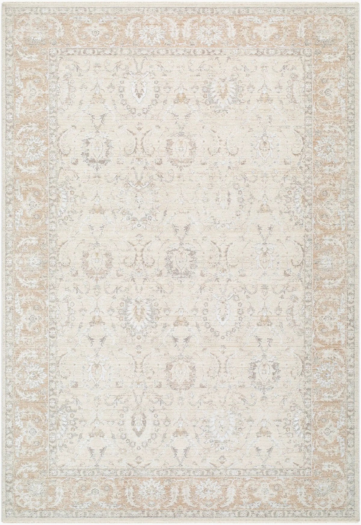 LIVABLISS Lotus LOT-2307 Cream Area Rug