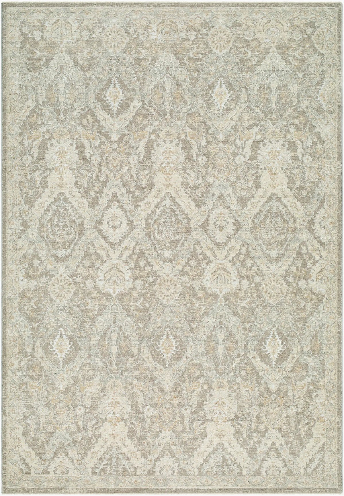 LIVABLISS Lotus LOT-2311 Medium-Gray Area Rug