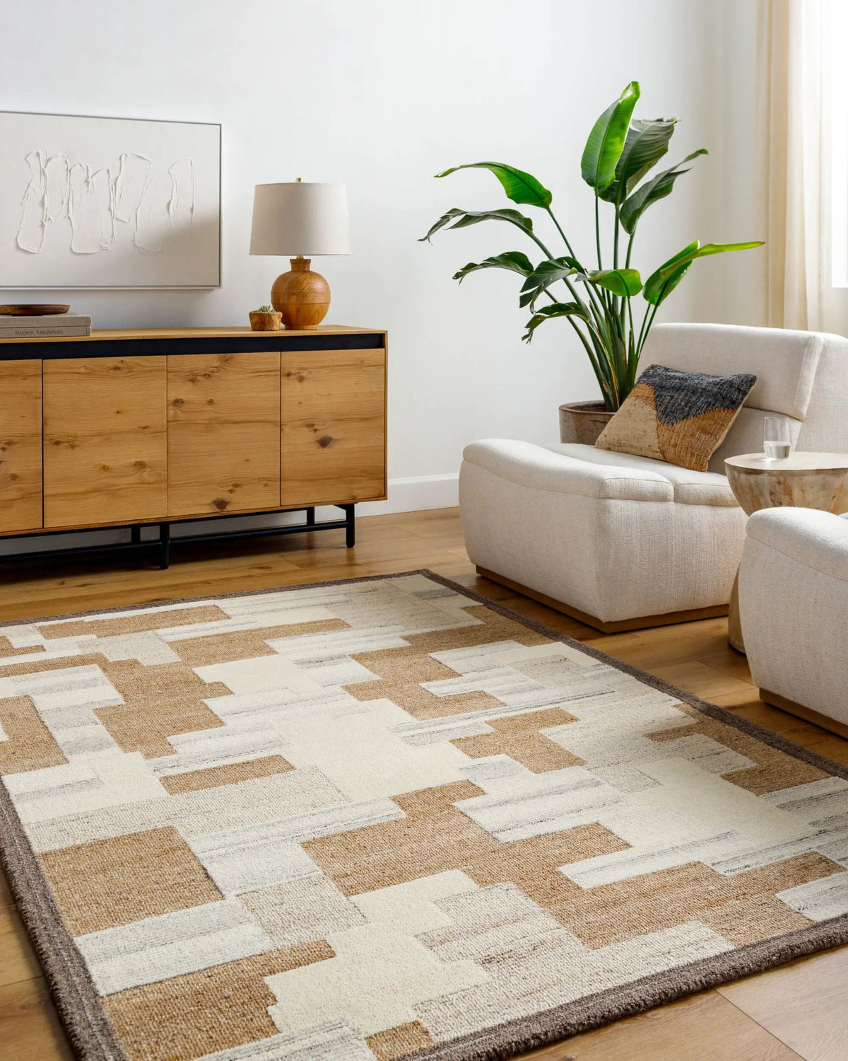 LIVABLISS La Puna LPN-2304 Tan Area Rug