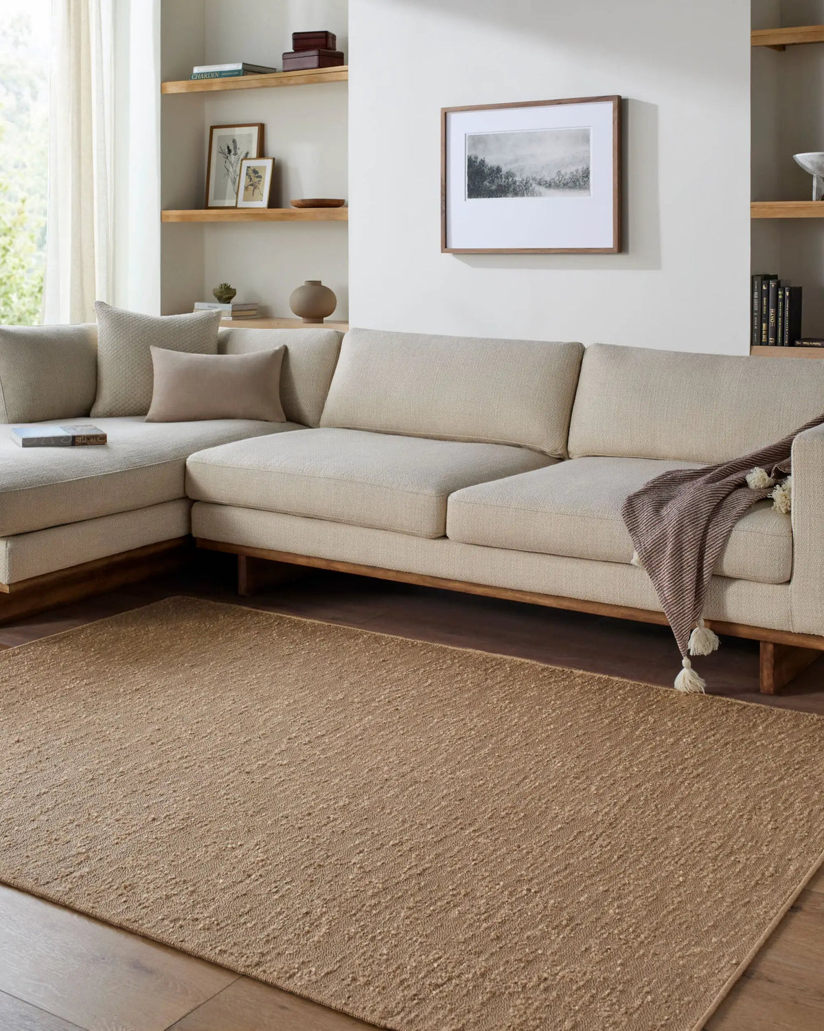 LIVABLISS Lush LSH-2300 Sandstone Area Rug