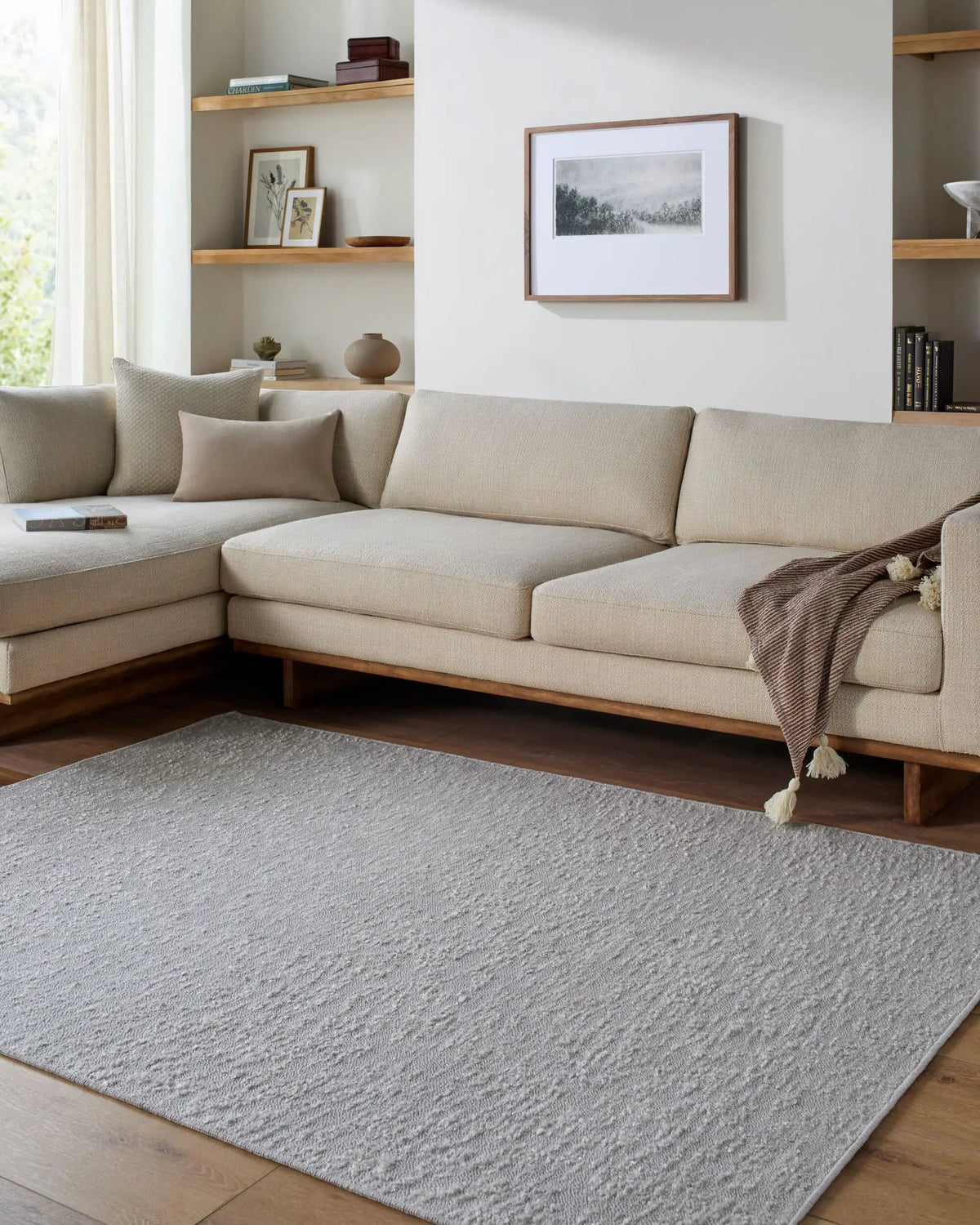 LIVABLISS Lush LSH-2307 Pewter Area Rug