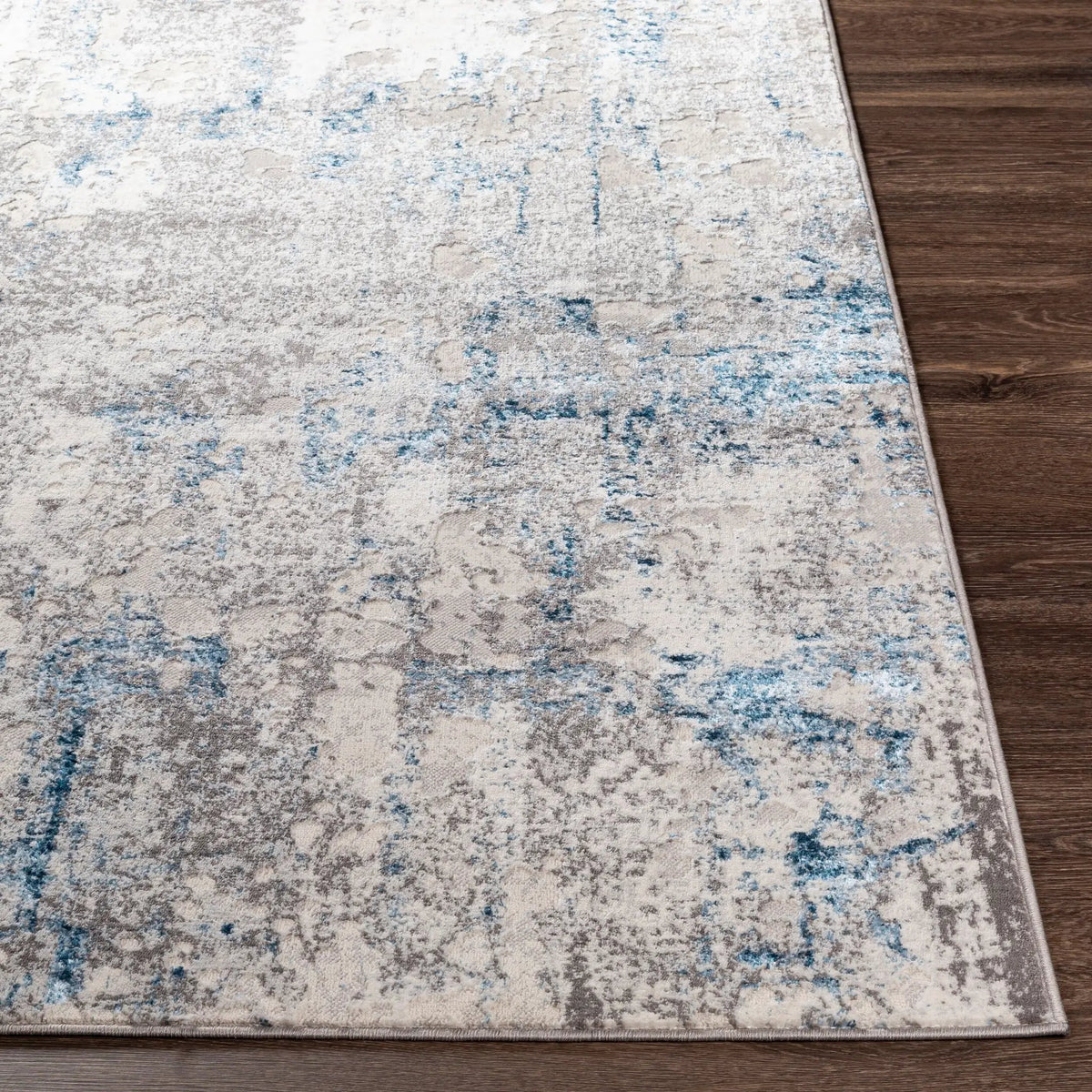 LIVABLISS Lustro LSR-2315 Dark-Blue Area Rug