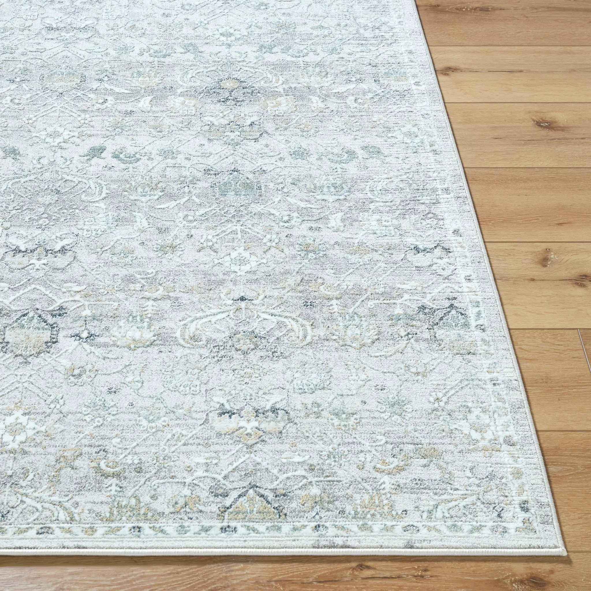 Lorenz LTZ-2301 Light-Sage Area Rug by LIVABLISS